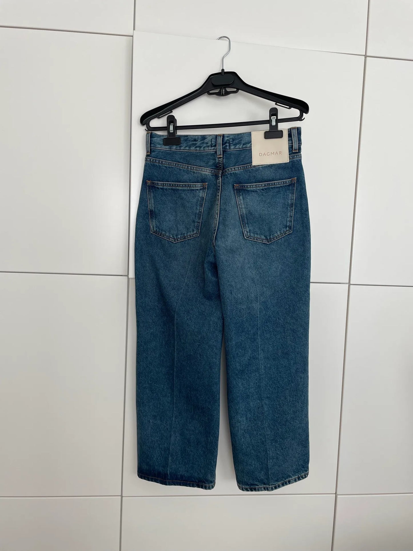Dagmar Cropped Denim-jeans NWT