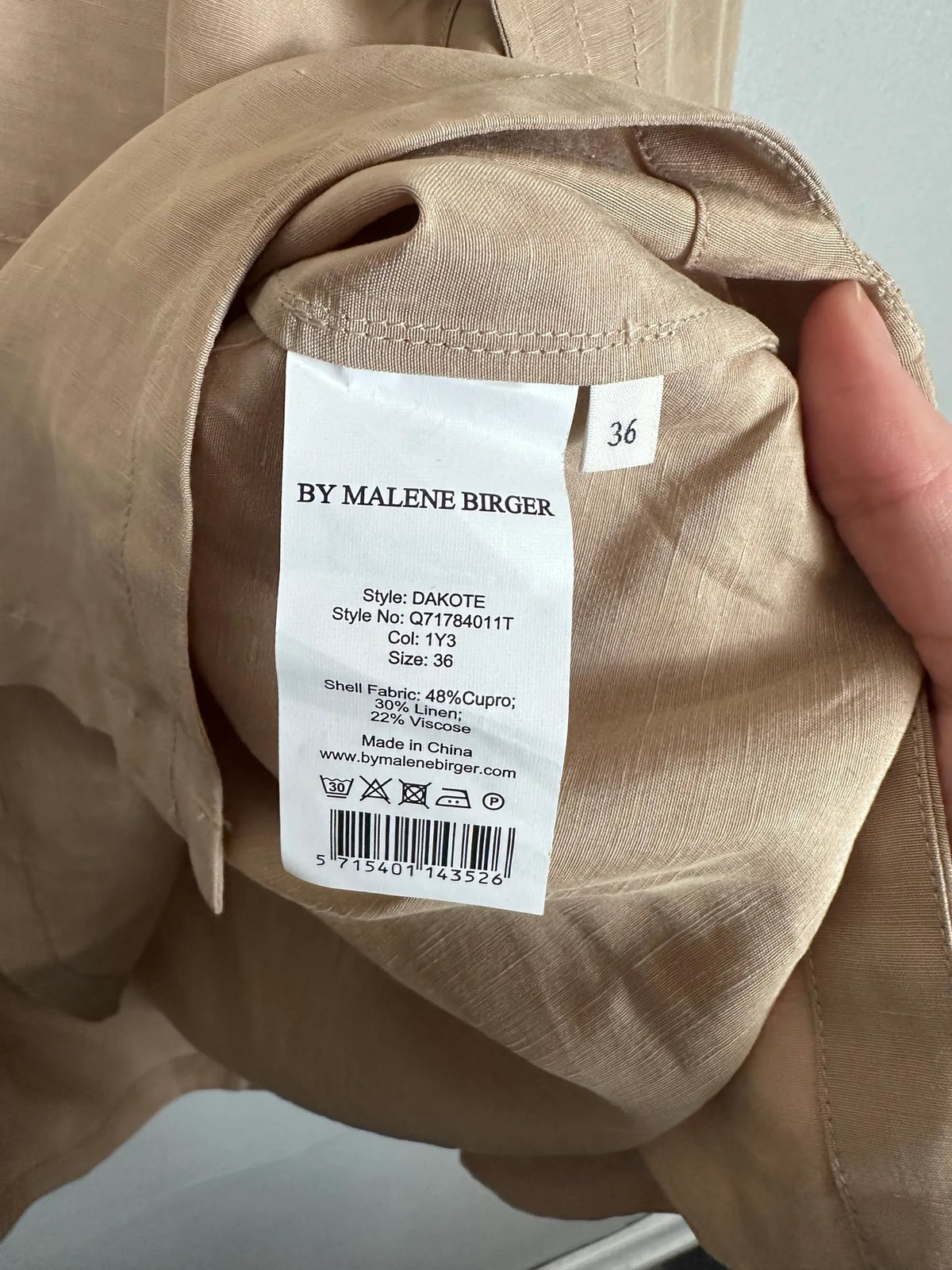 By Malene Birger Dakote-linneblus NWT