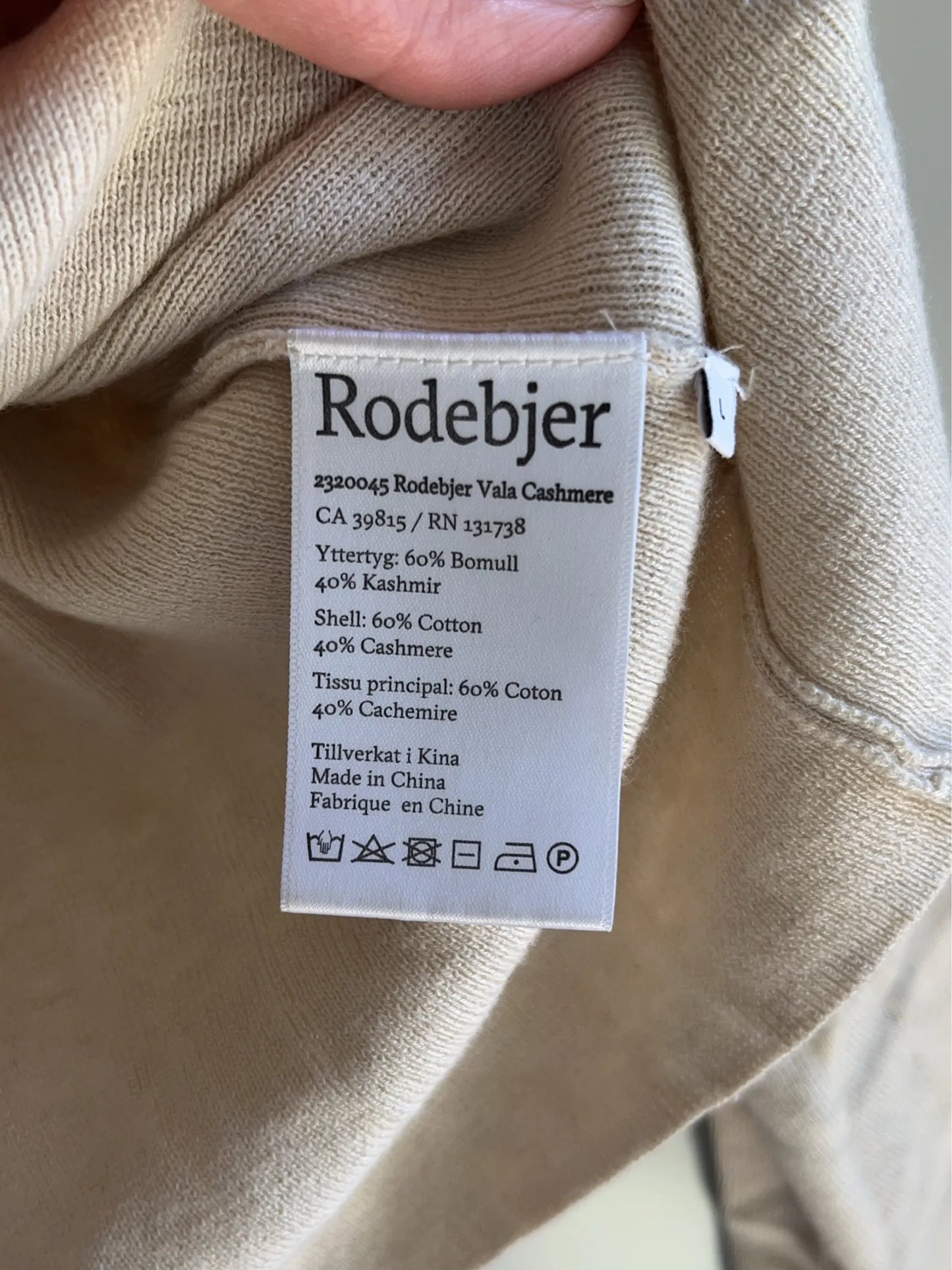 Rodebjer Vala-kashmirtröja