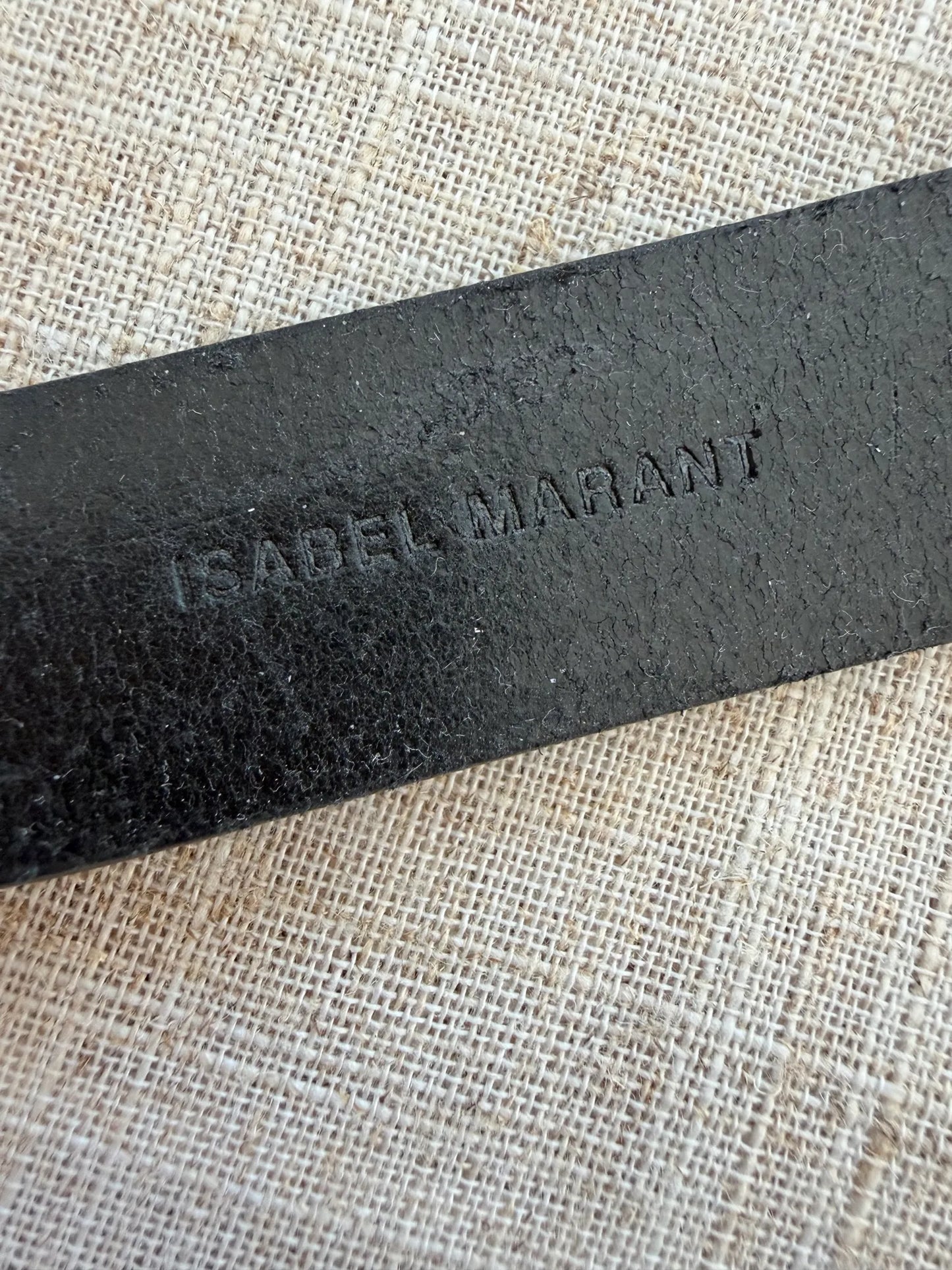 Isabel Marant-skinnbälte