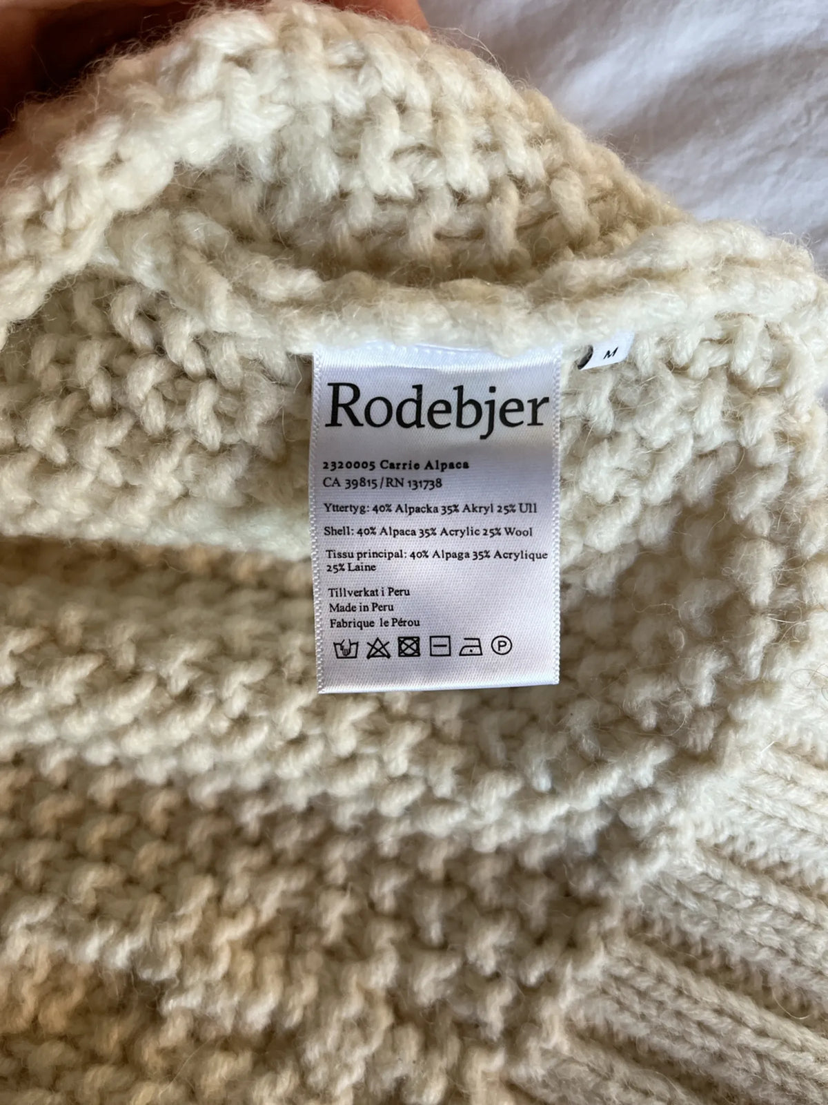 Rodebjer-ulltröja