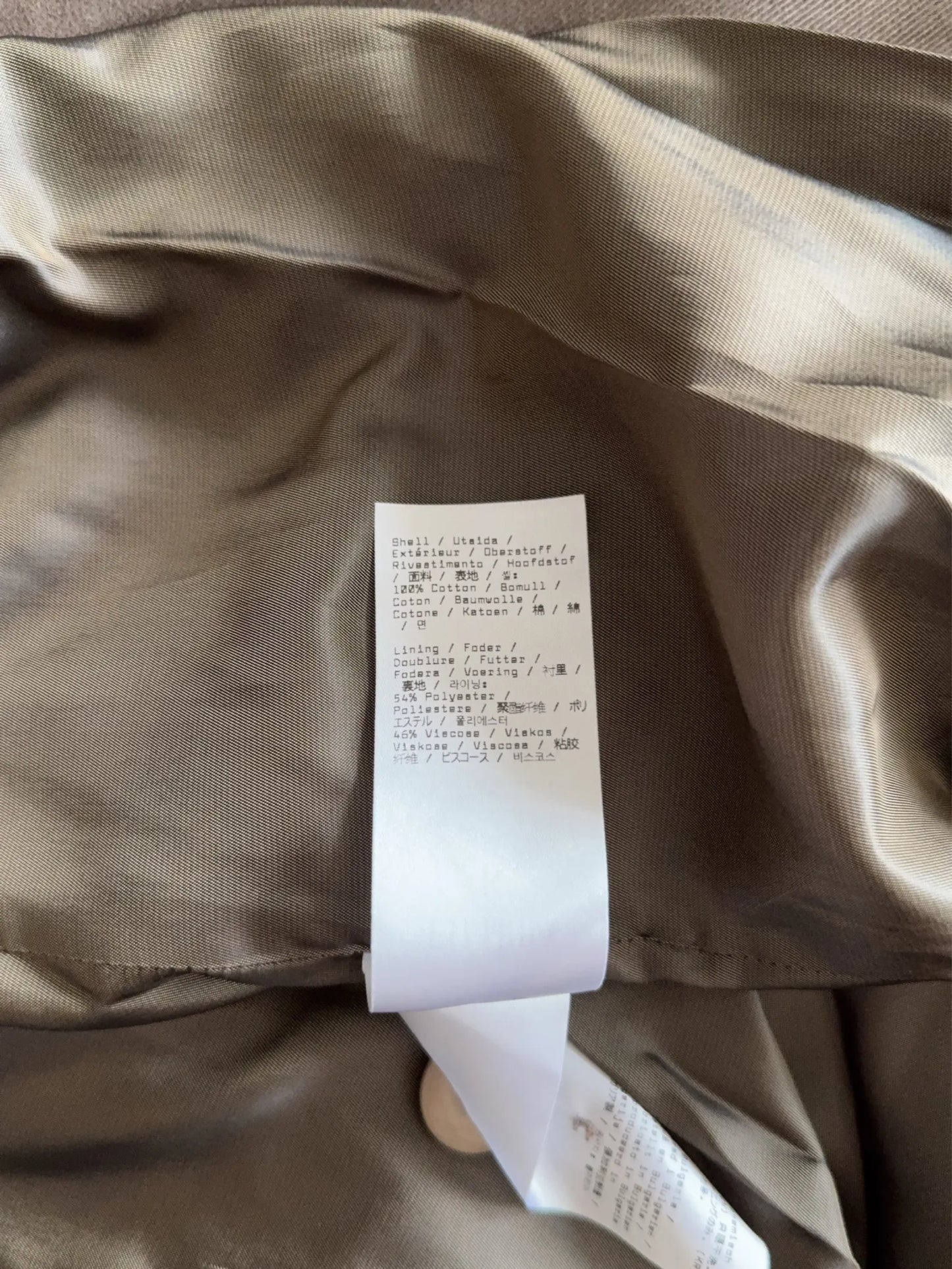 Filippa K Cotton Gabardine Car-rock