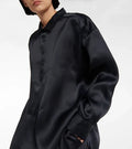 Toteme Silk Organza Half Button-sidenblus NWOT
