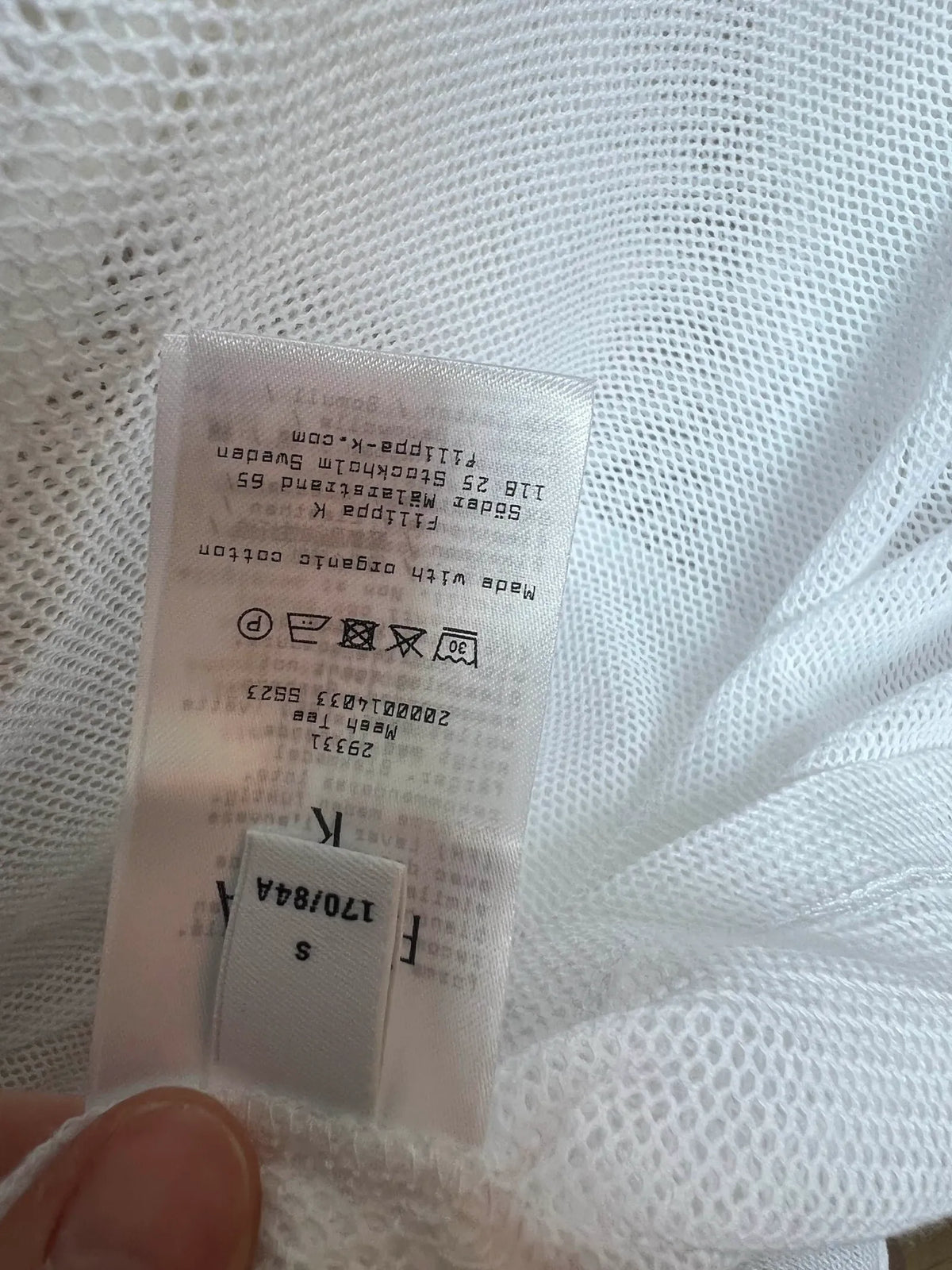Filippa K Mesh-t-shirt NWT