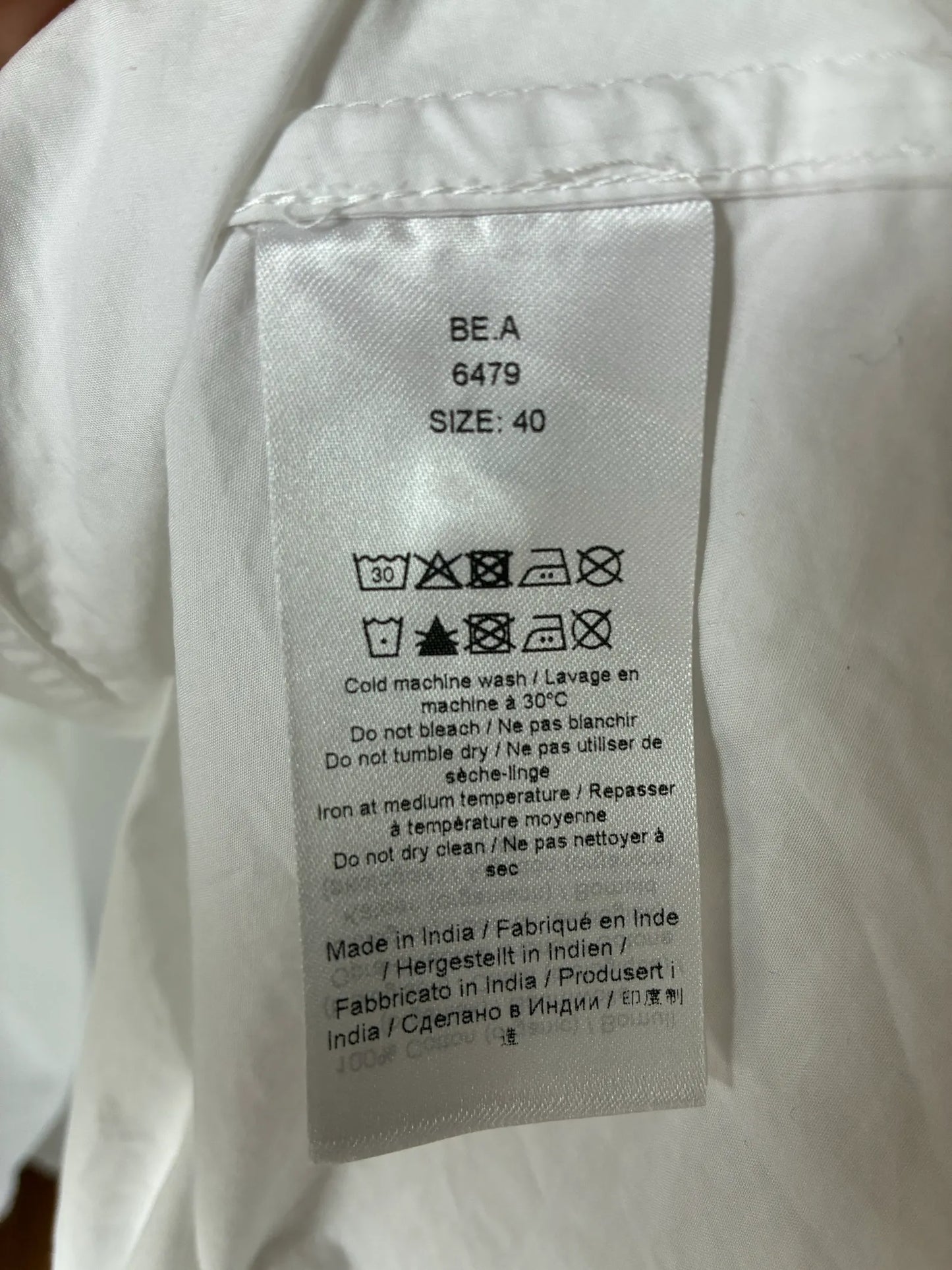 Ganni Cotton Poplin V- Midi Dress