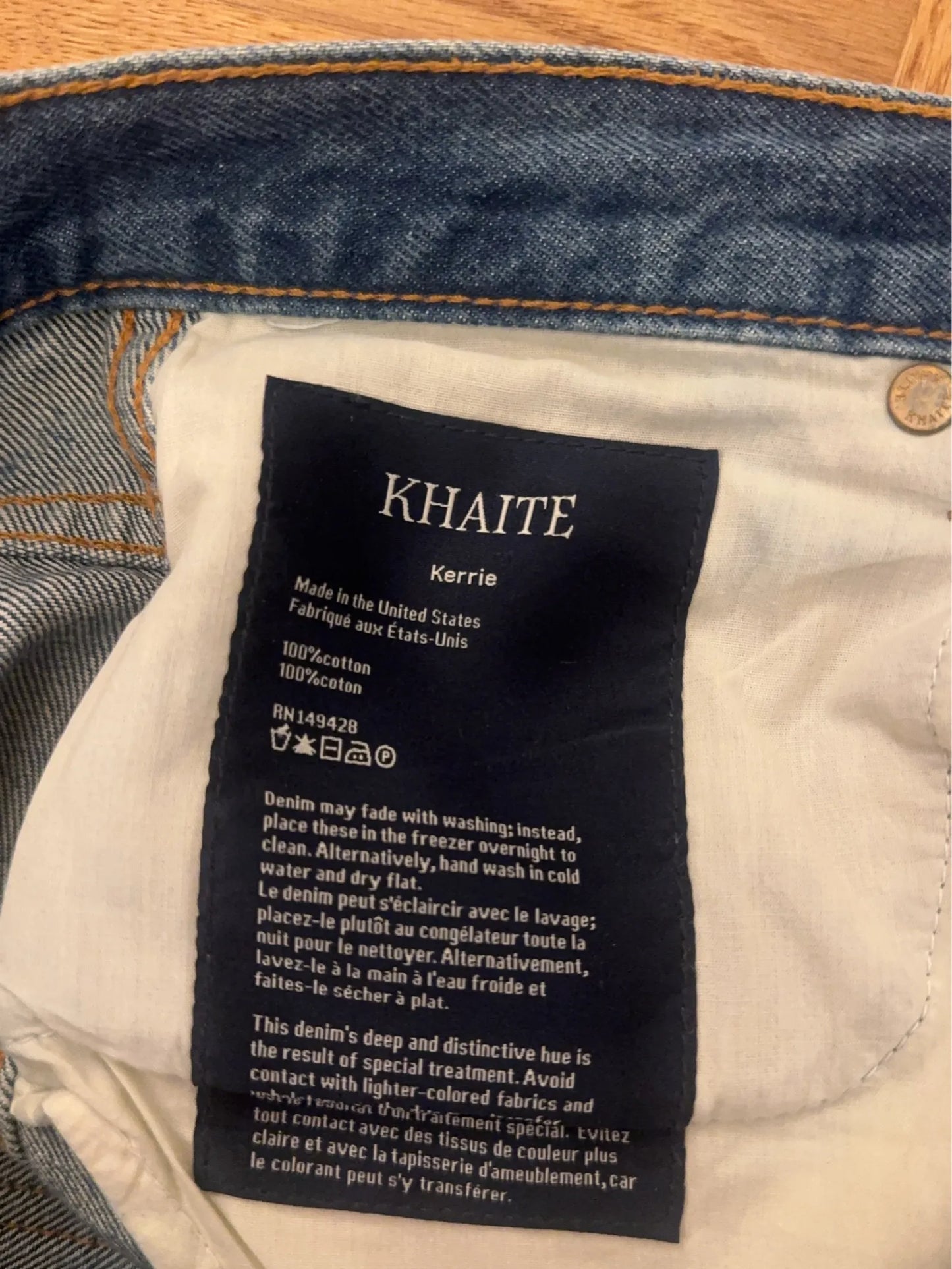 Khaite Kerrie-jeans