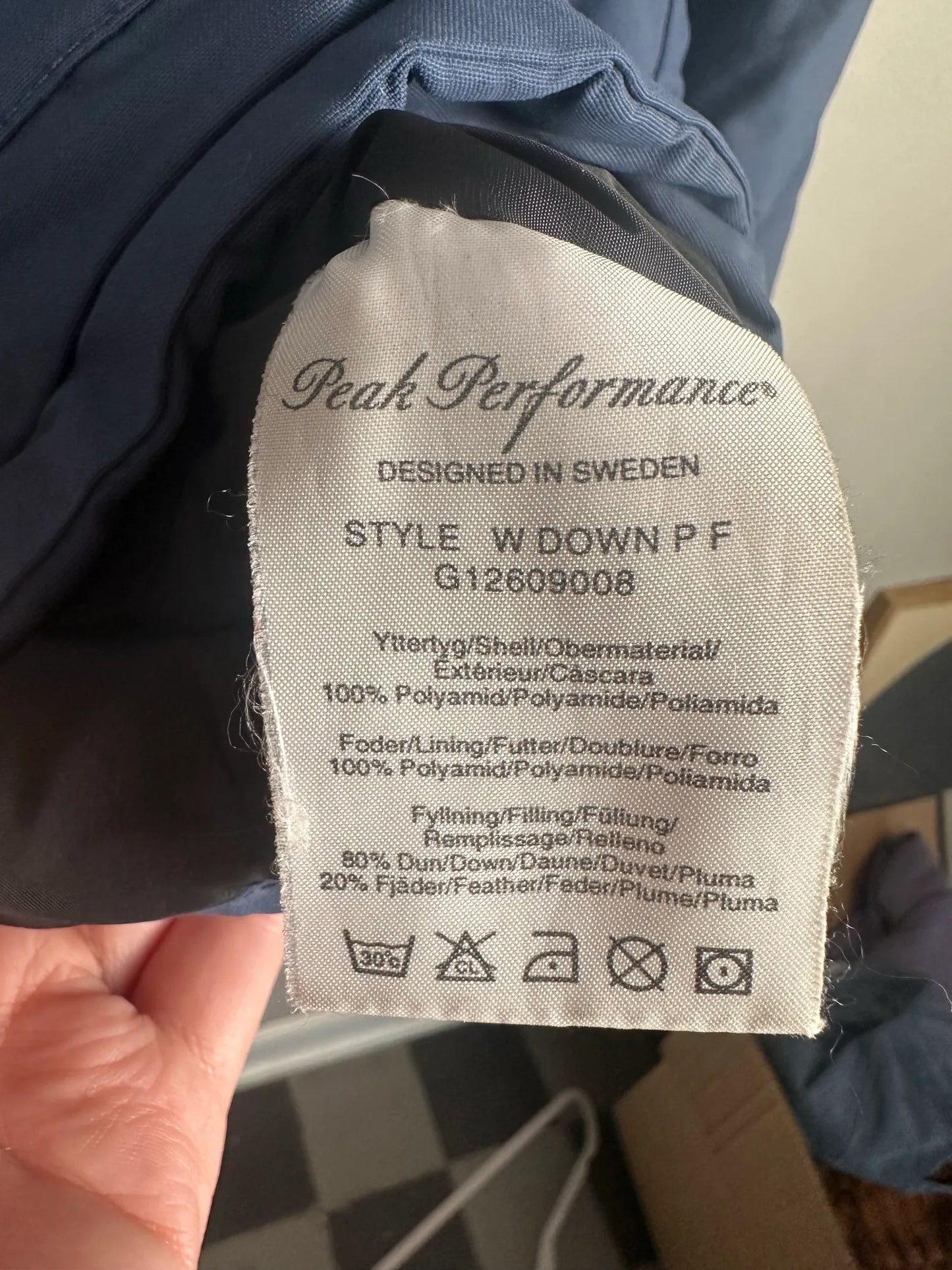 Peak Performance-dunjacka