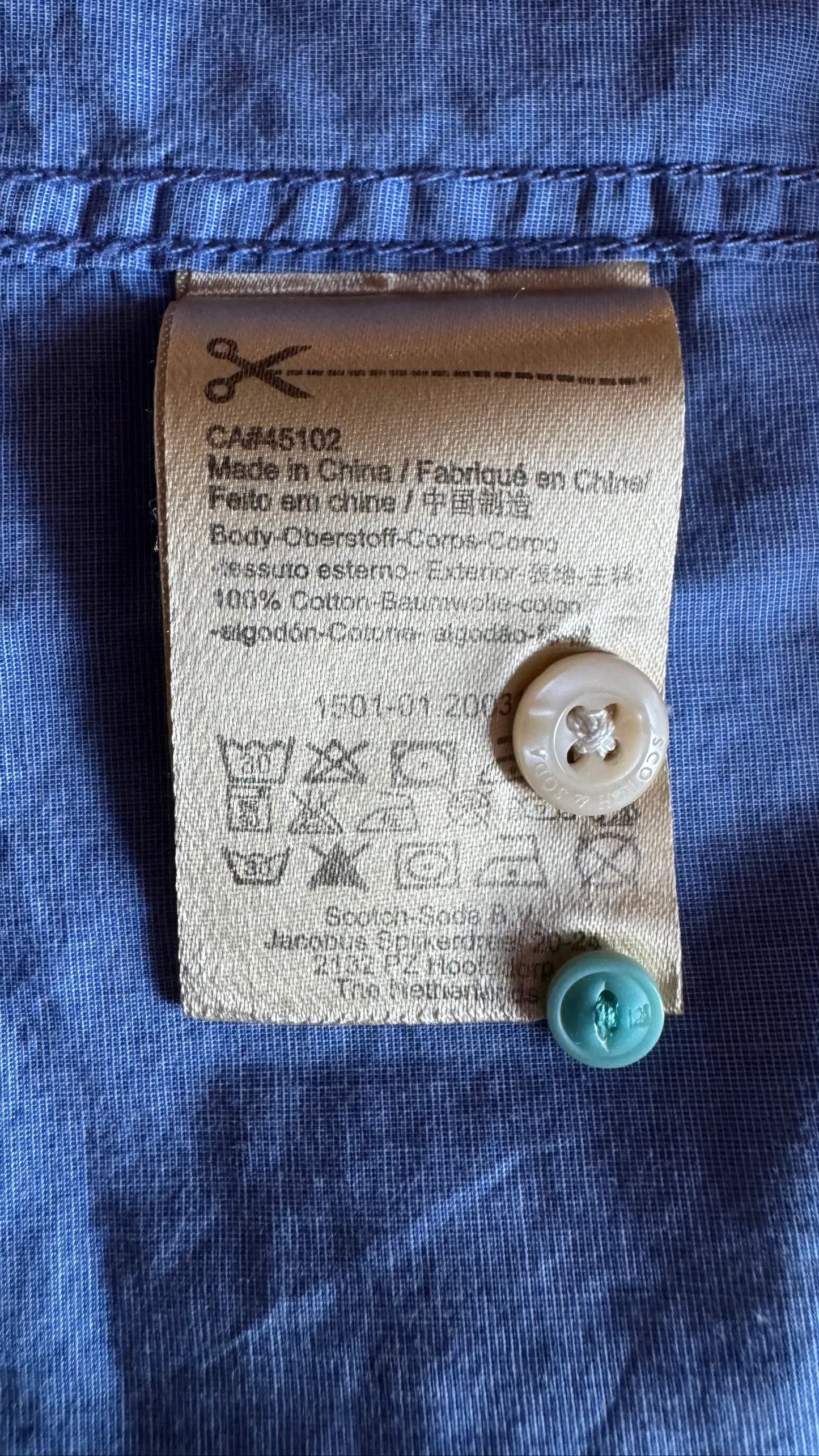 Scotch & Soda-skjorta