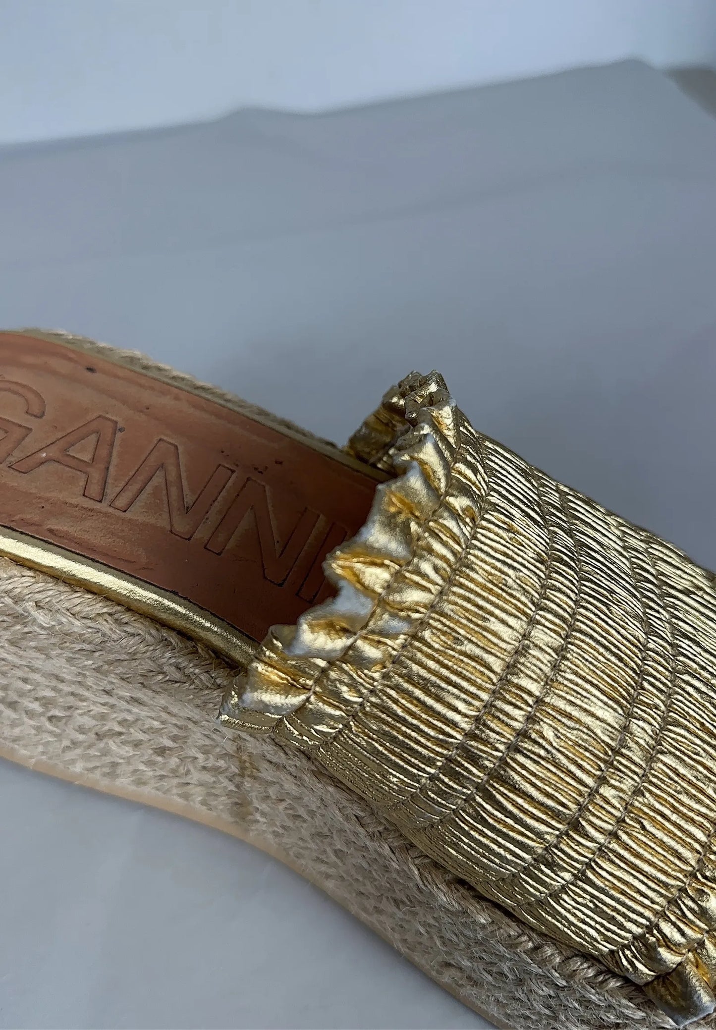 Ganni-sandaler