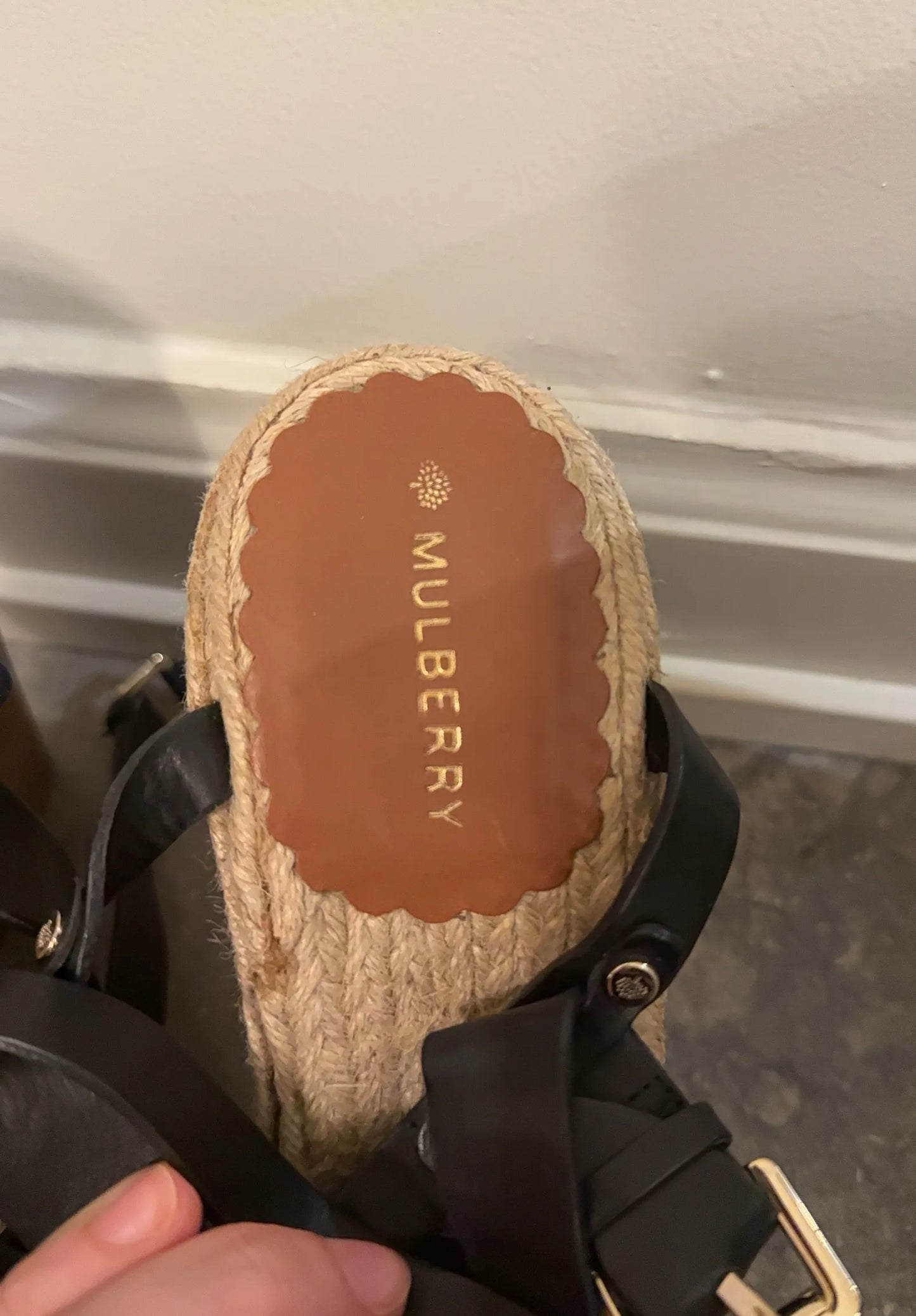 Mulberry-skinnklackar