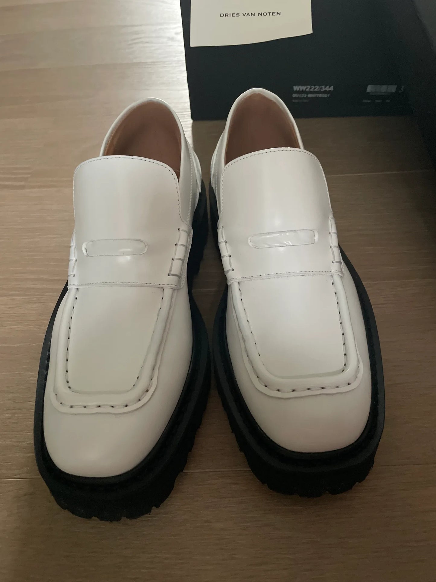 Dries Van Noten-skinnloafers NWOT