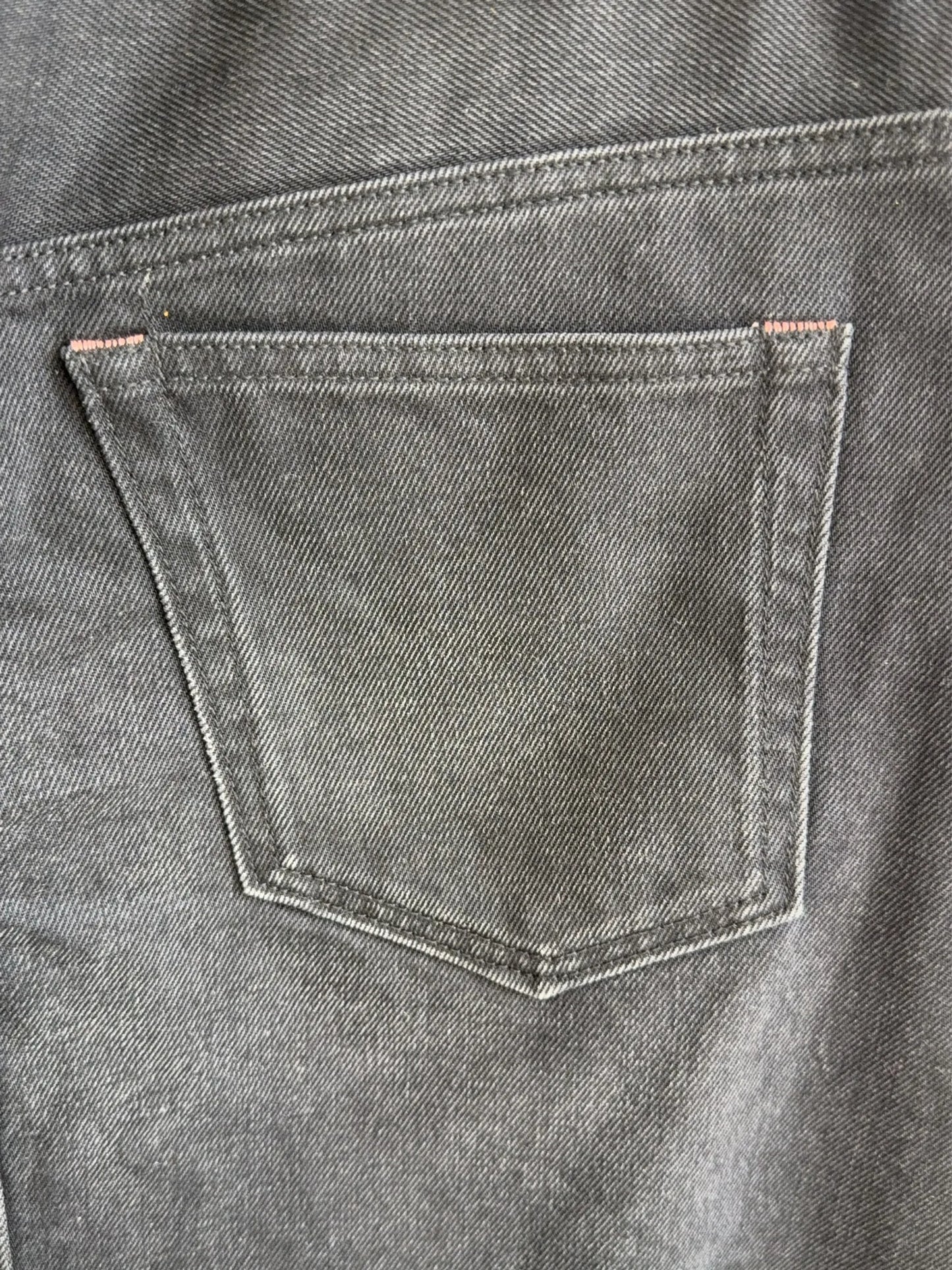 Acne Studios Jennie Washed Out Black Rigid-kjol