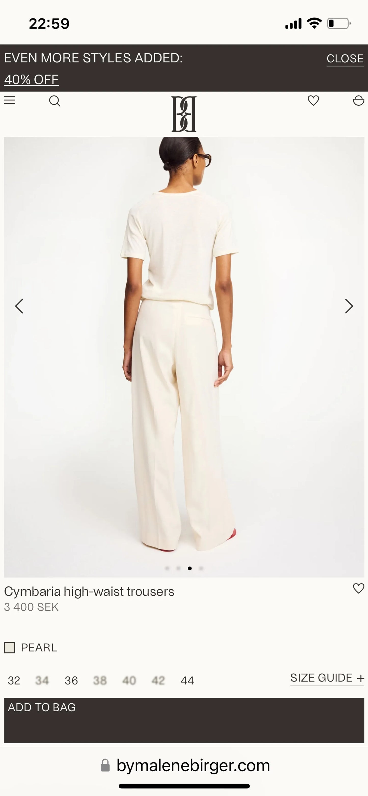 By Malene Birger Cymbaria Suit Trousers