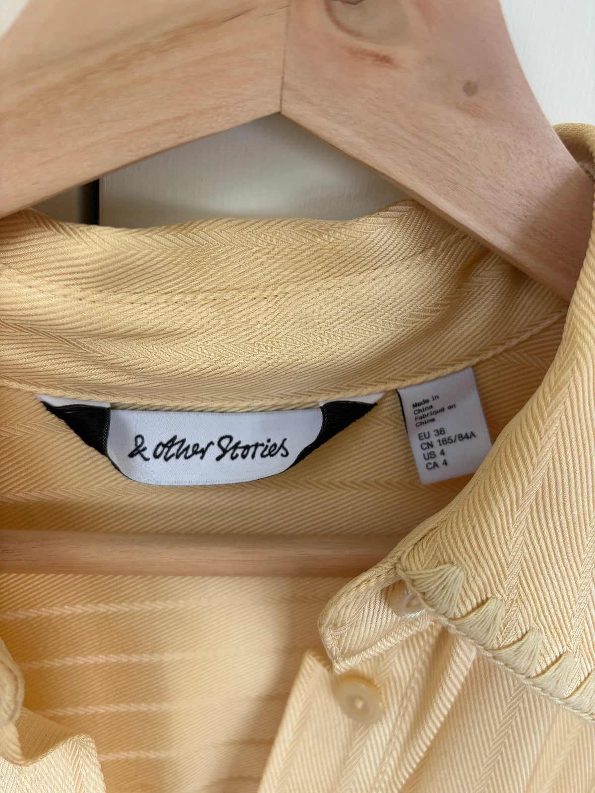 & Other Stories Jacquard Shirt