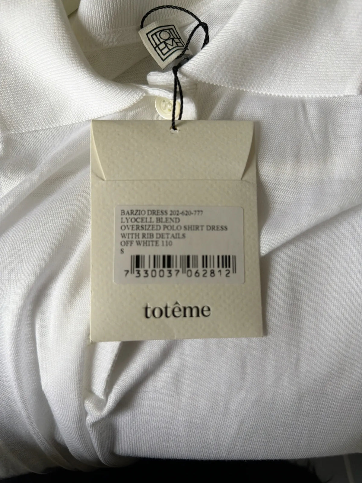 Toteme Barzio-klänning NWT
