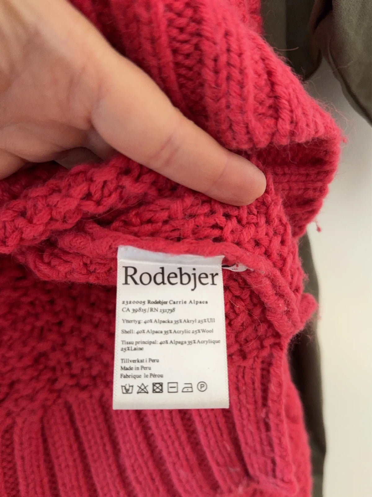 Rodebjer Carrie Alpaca Sweater