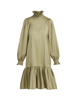 Smock Ruffle Dress