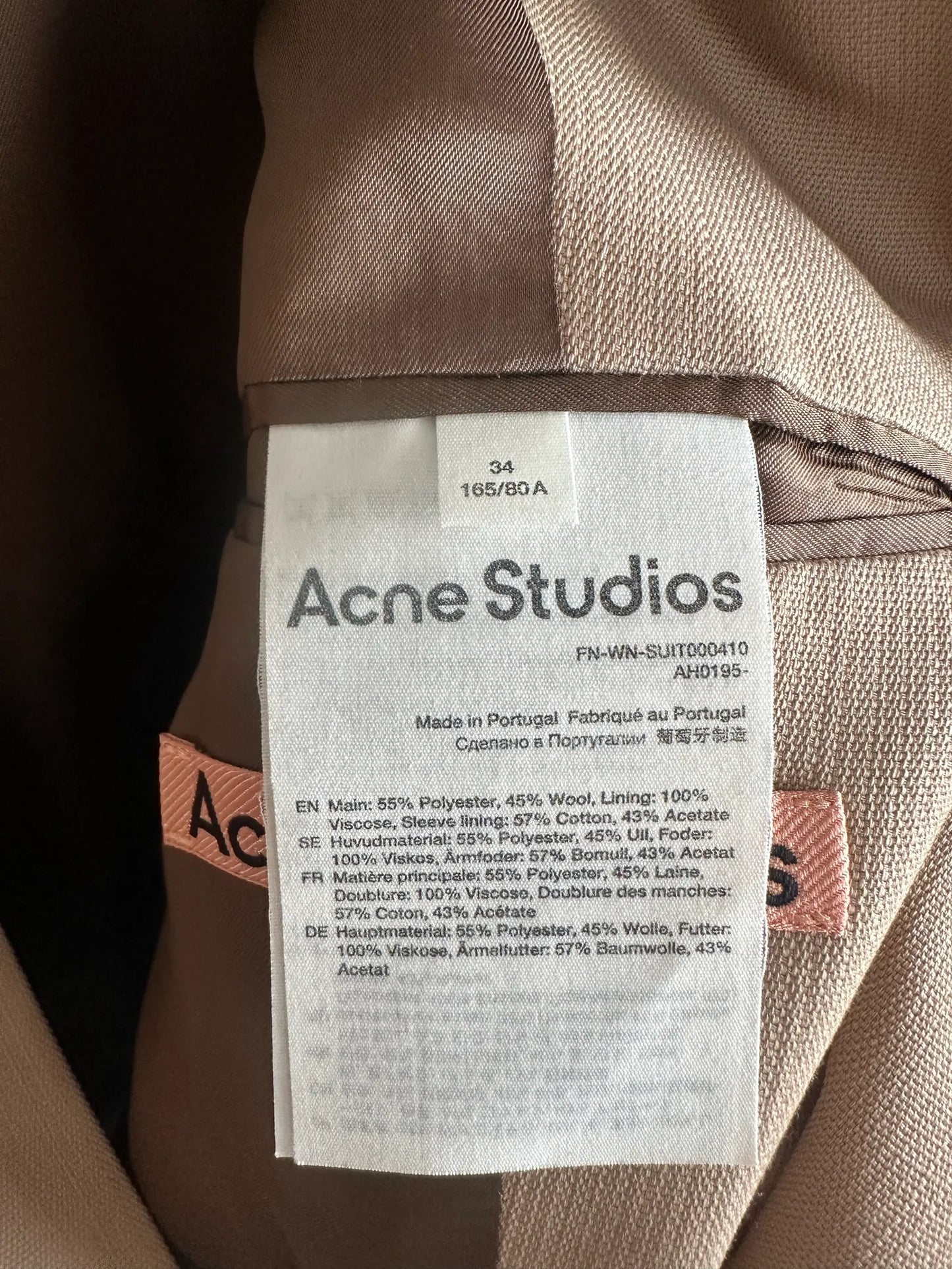 Acne Studios-kavaj