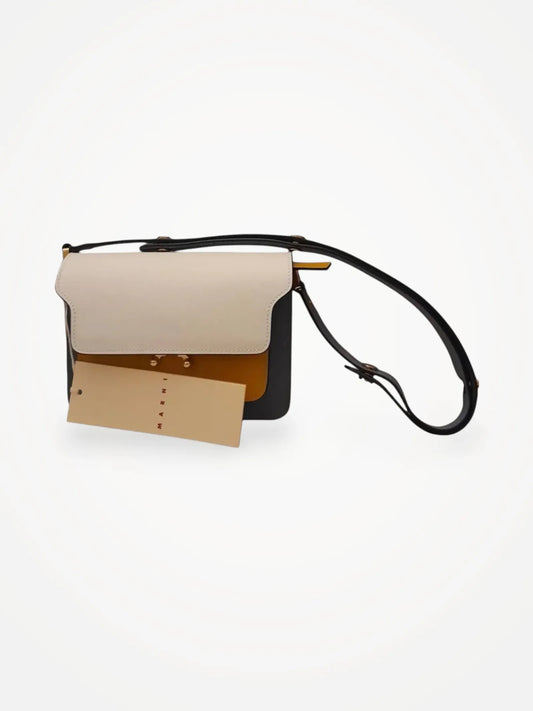 Marni Trunk-skinnaxelremsväska NWOT