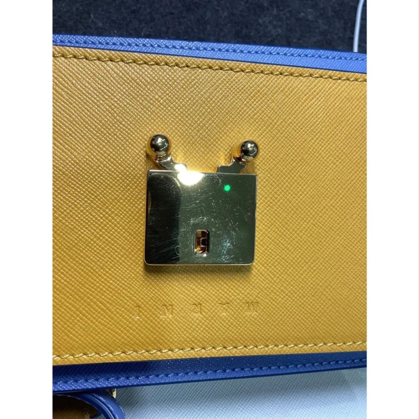 Marni Trunk-skinnaxelremsväska NWOT