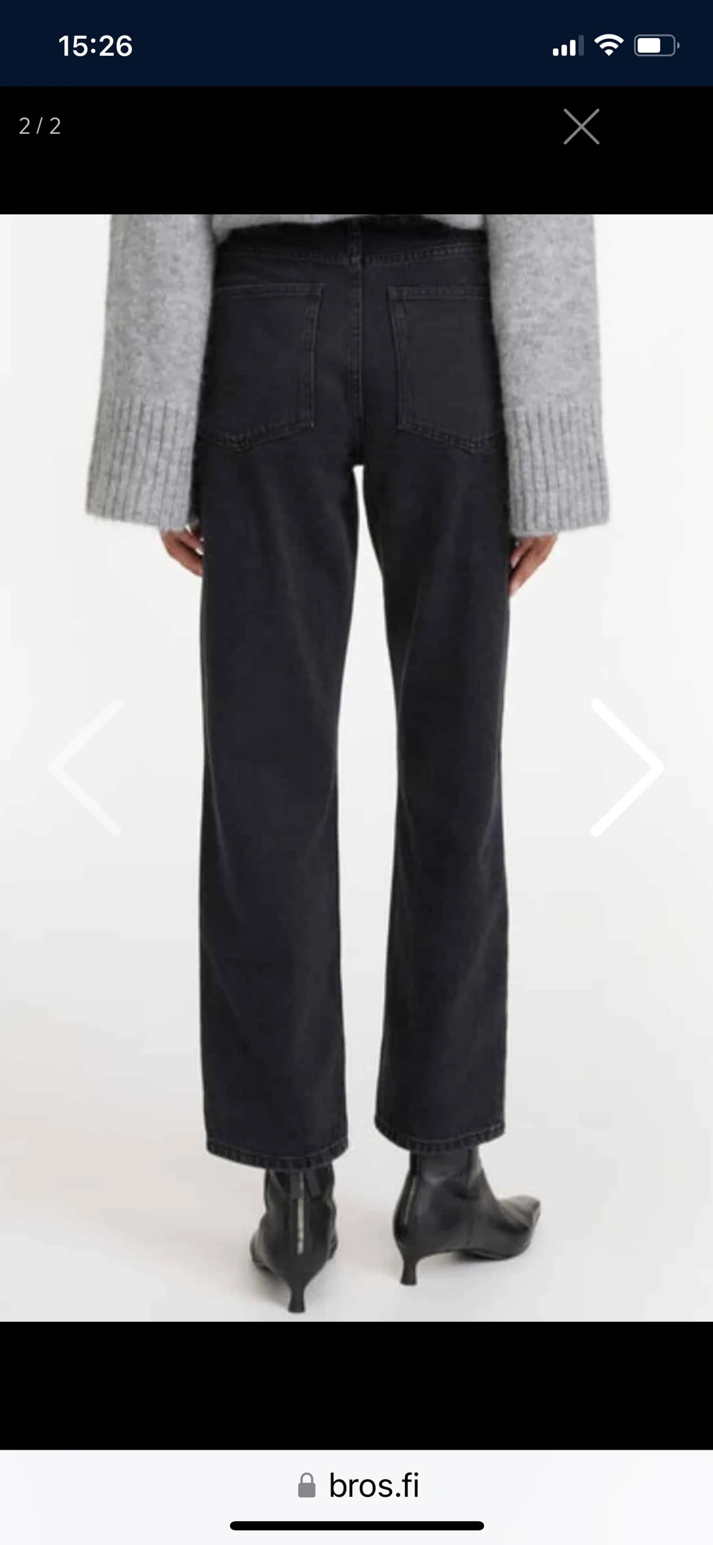 By Malene Birger Millium-ulljeans