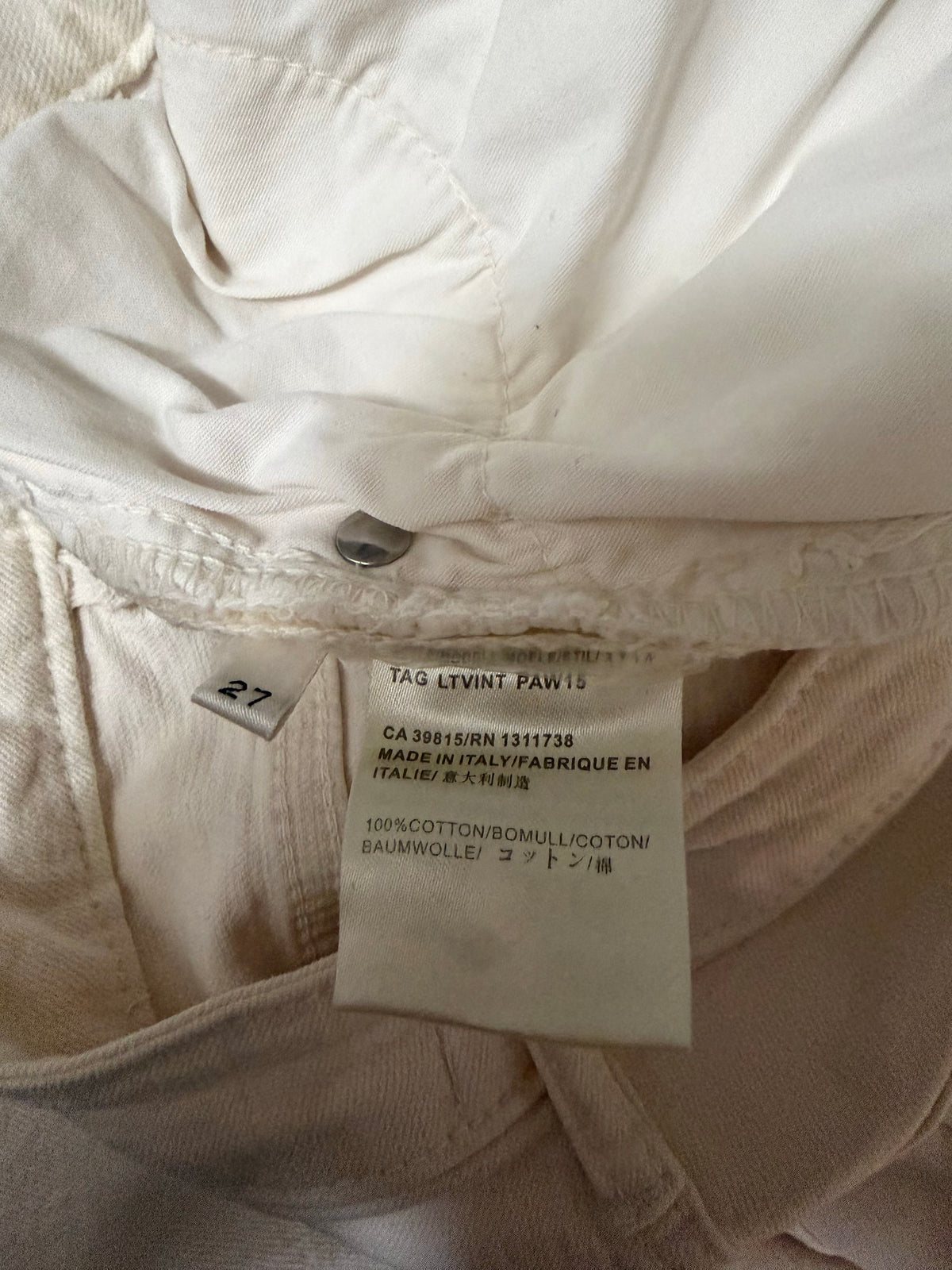 Acne Studios Ltvint Paw15 Jeans