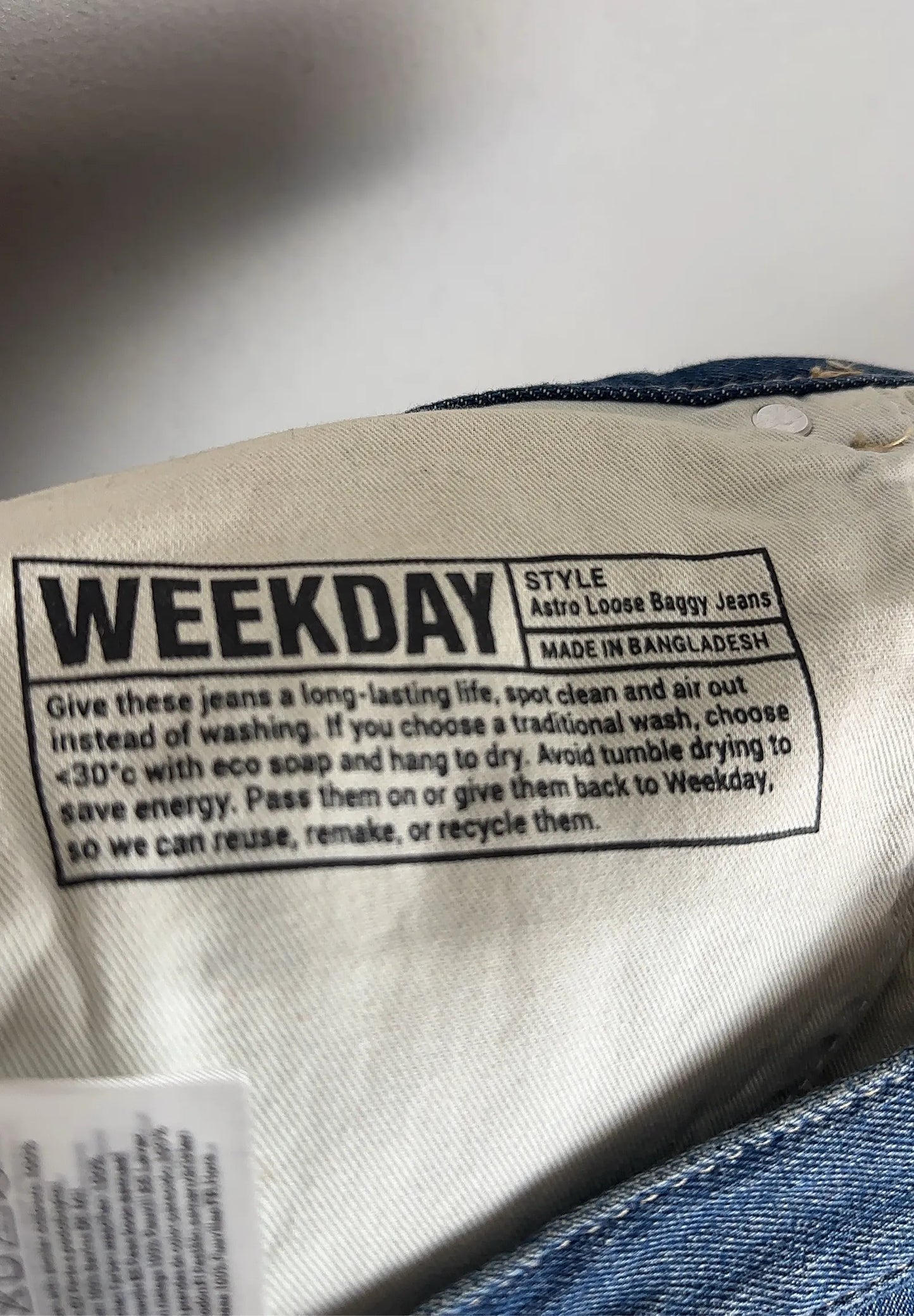 Weekday Astro Loose Baggy-jeans