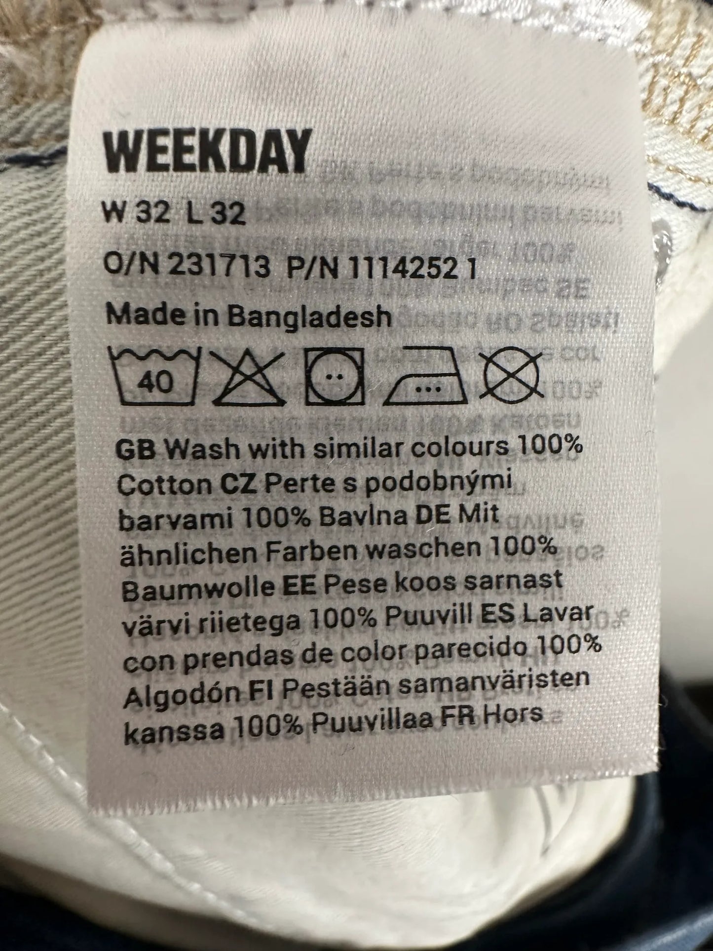 Weekday Astro Loose Baggy-jeans