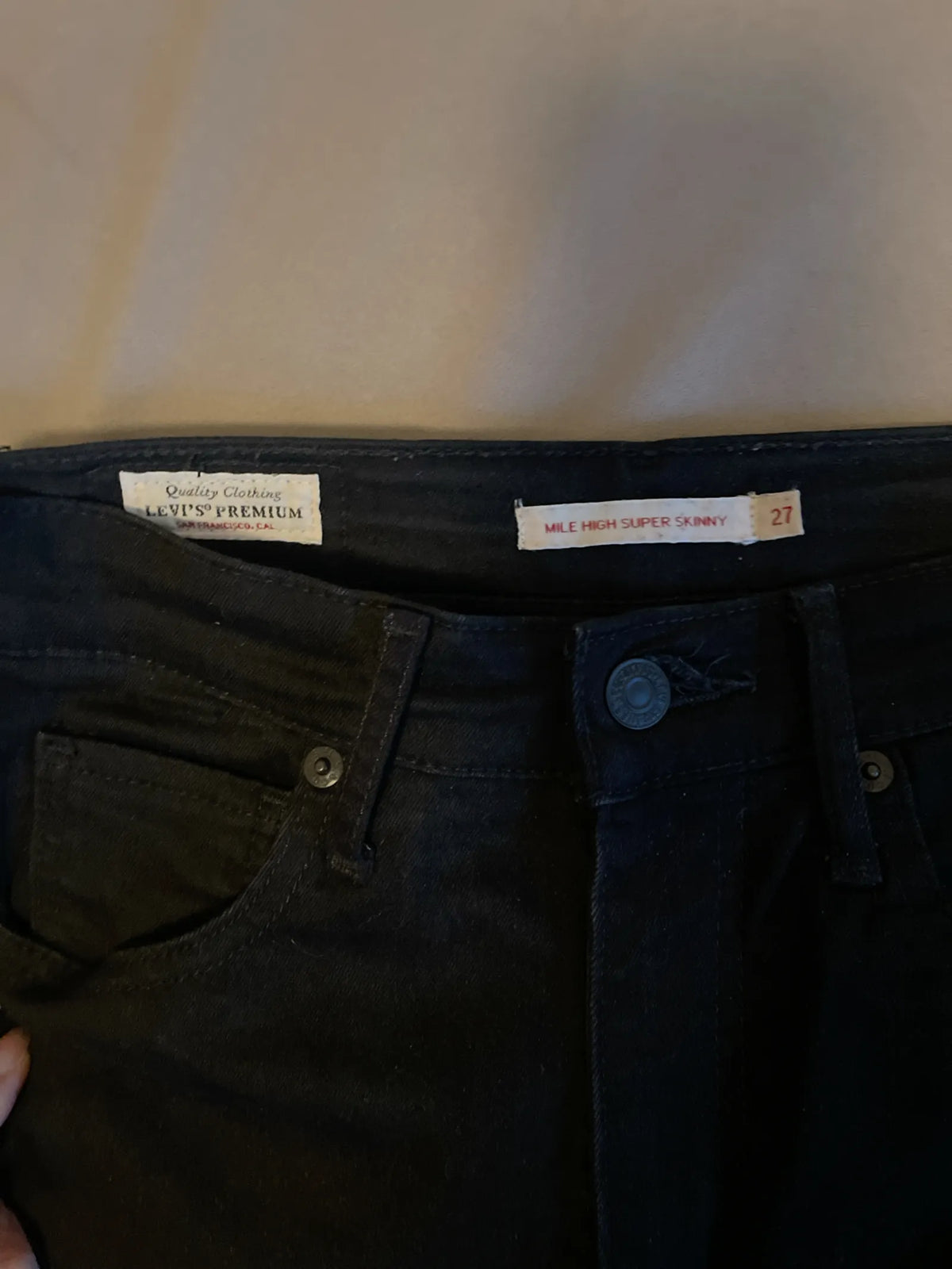 Levi's Mile High Super Skinny-jeans