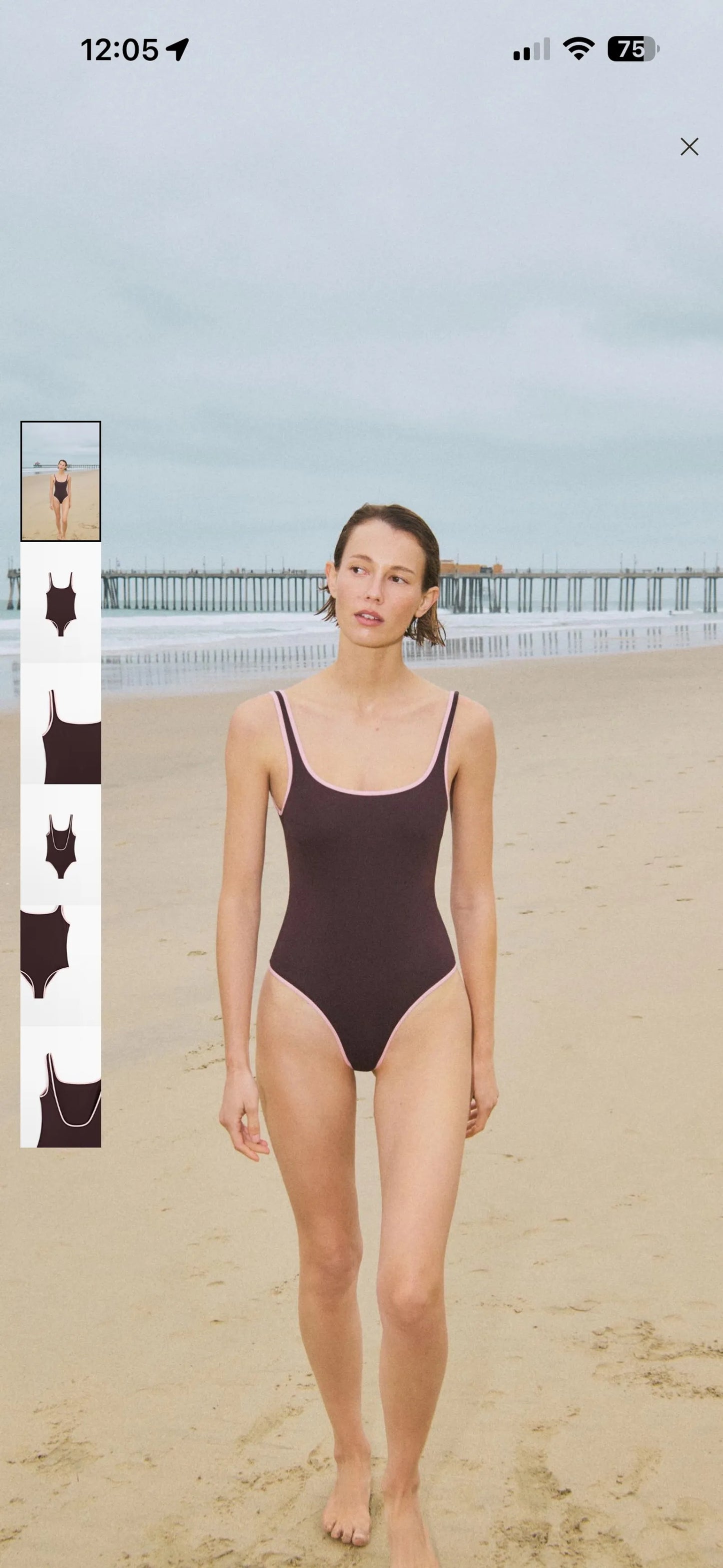 Massimo Dutti Polyamid Swimsuit