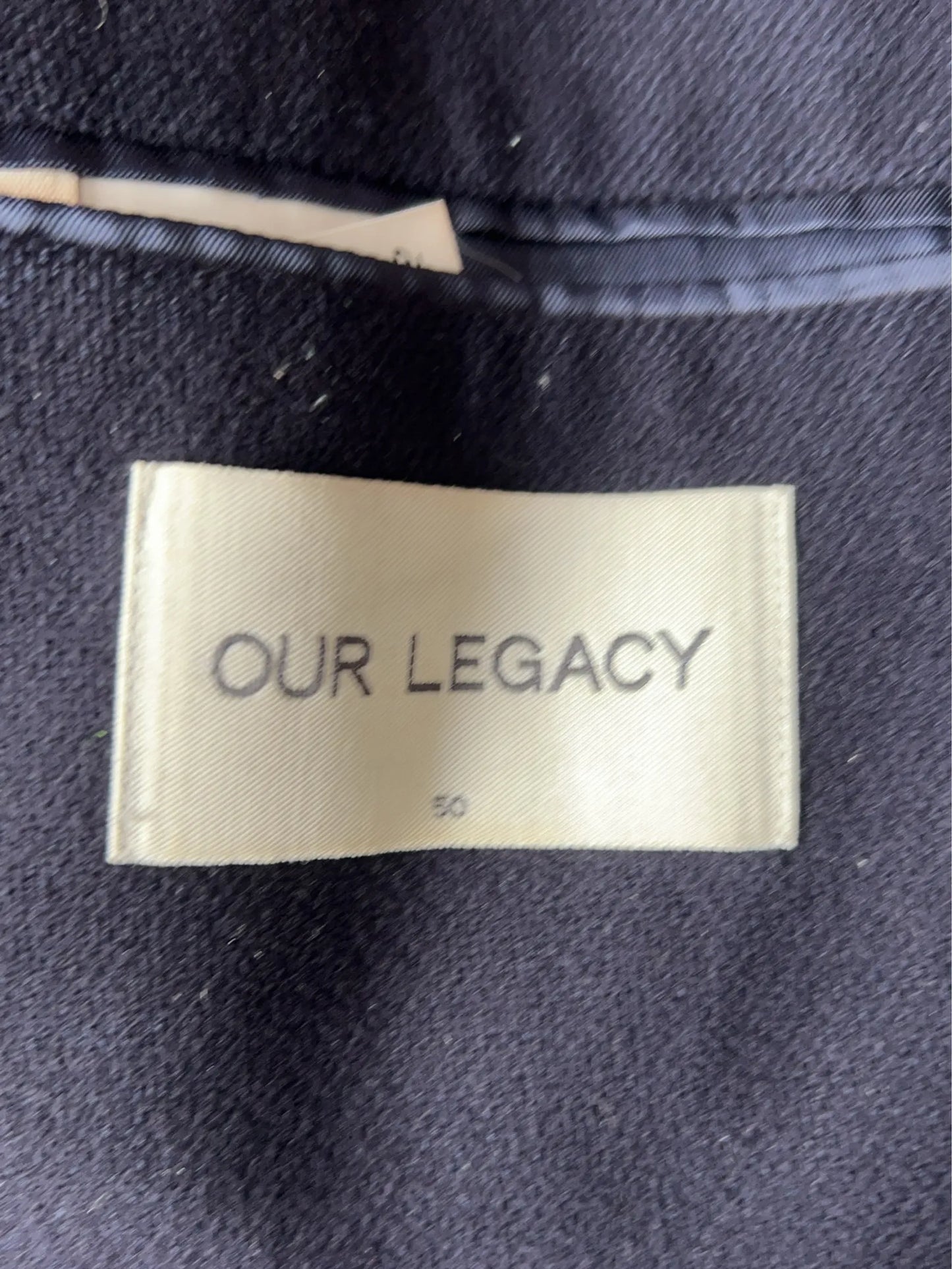 Our Legacy Aw15 Soft Navy Wo Canvas-ullkavaj