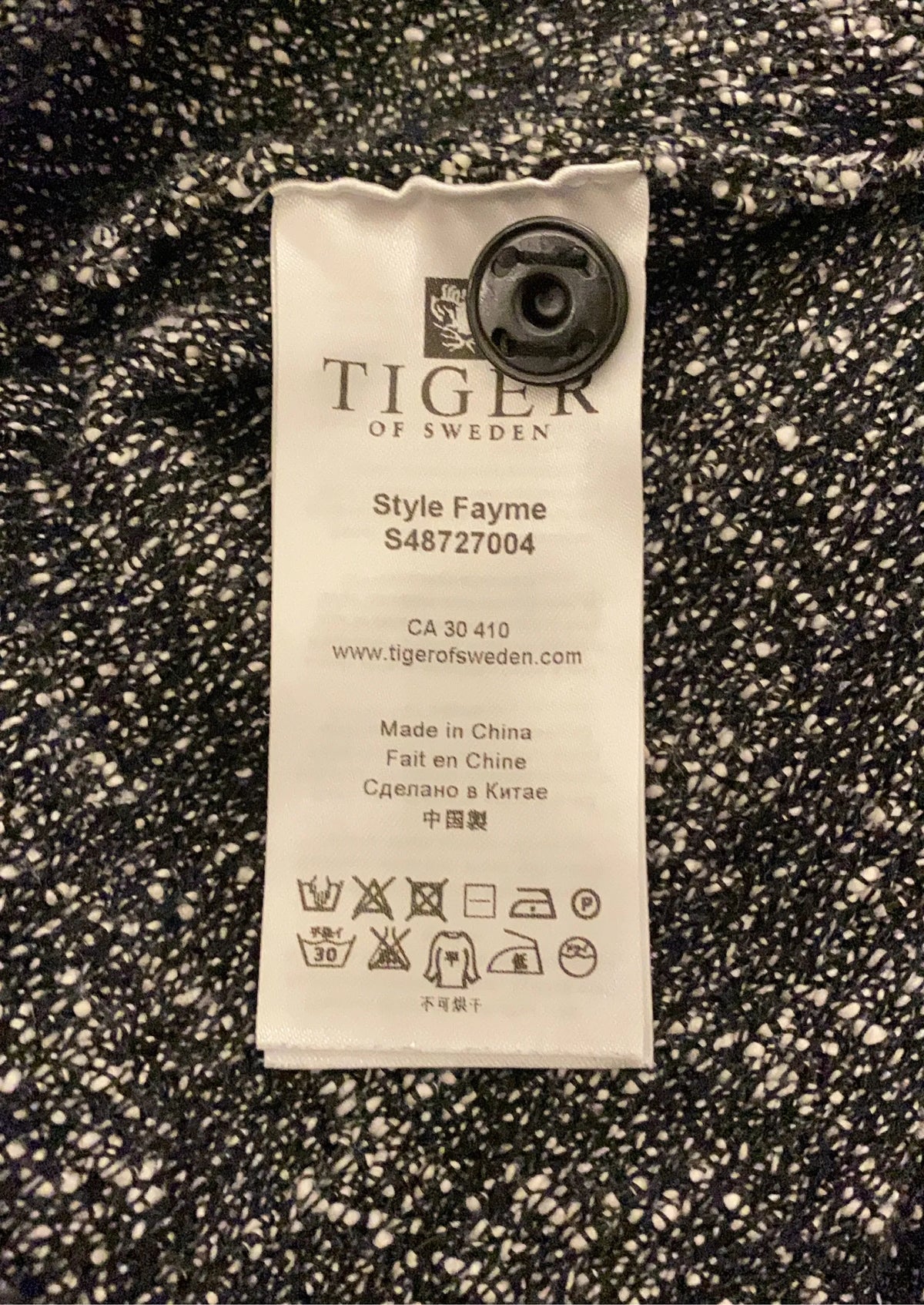 Tiger of Sweden-kofta