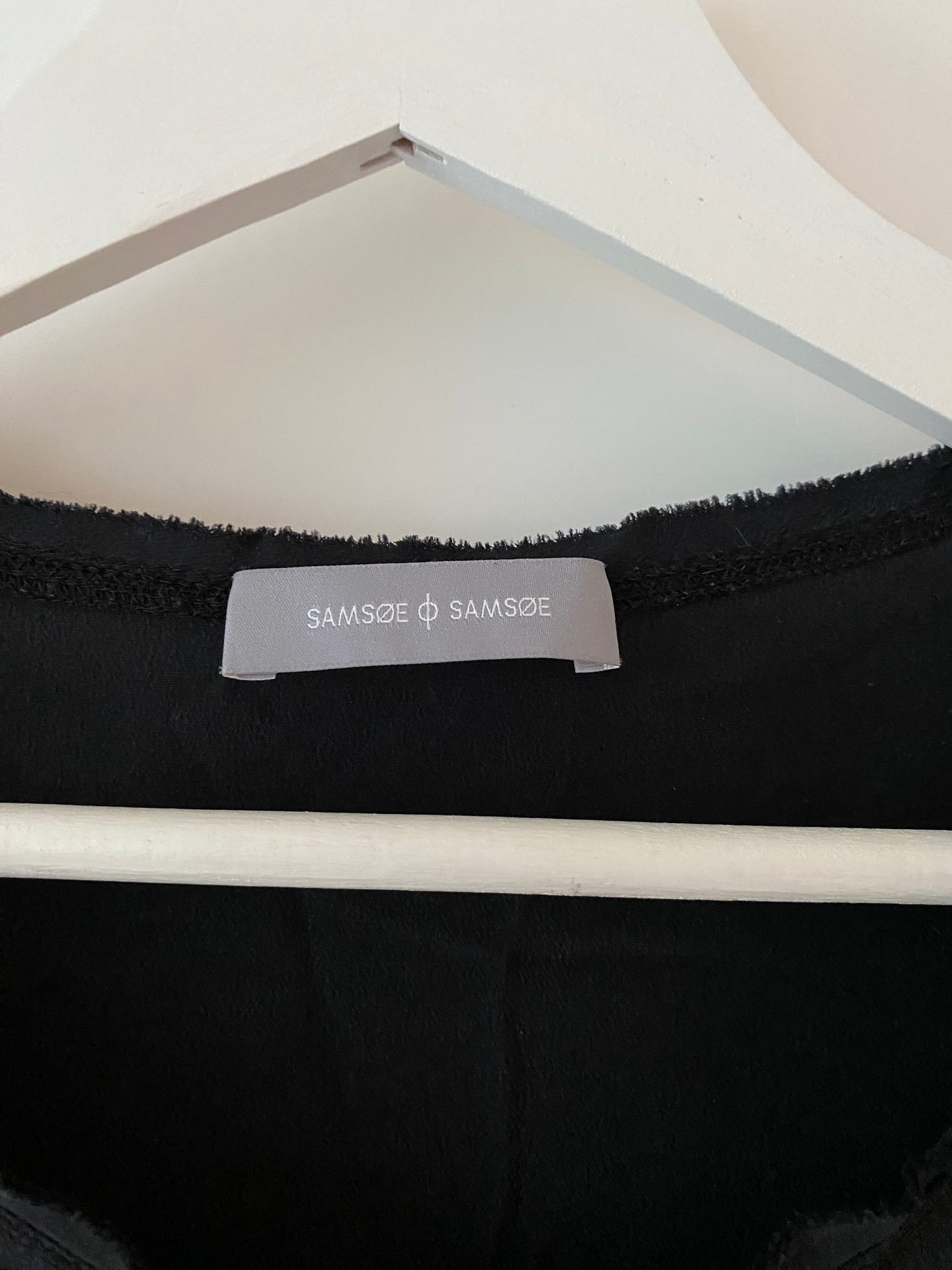 Samsøe Samsøe Lovia Sleeve Silk-sidenklänning