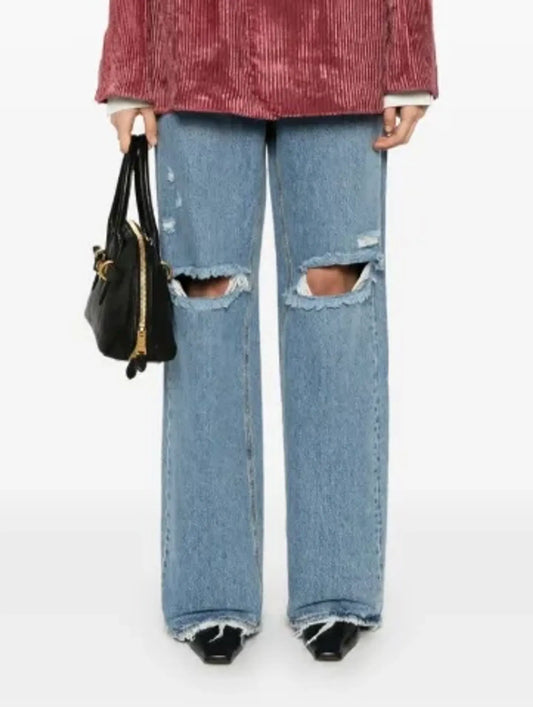 Séfr Seft Loose Cut Ripped-jeans