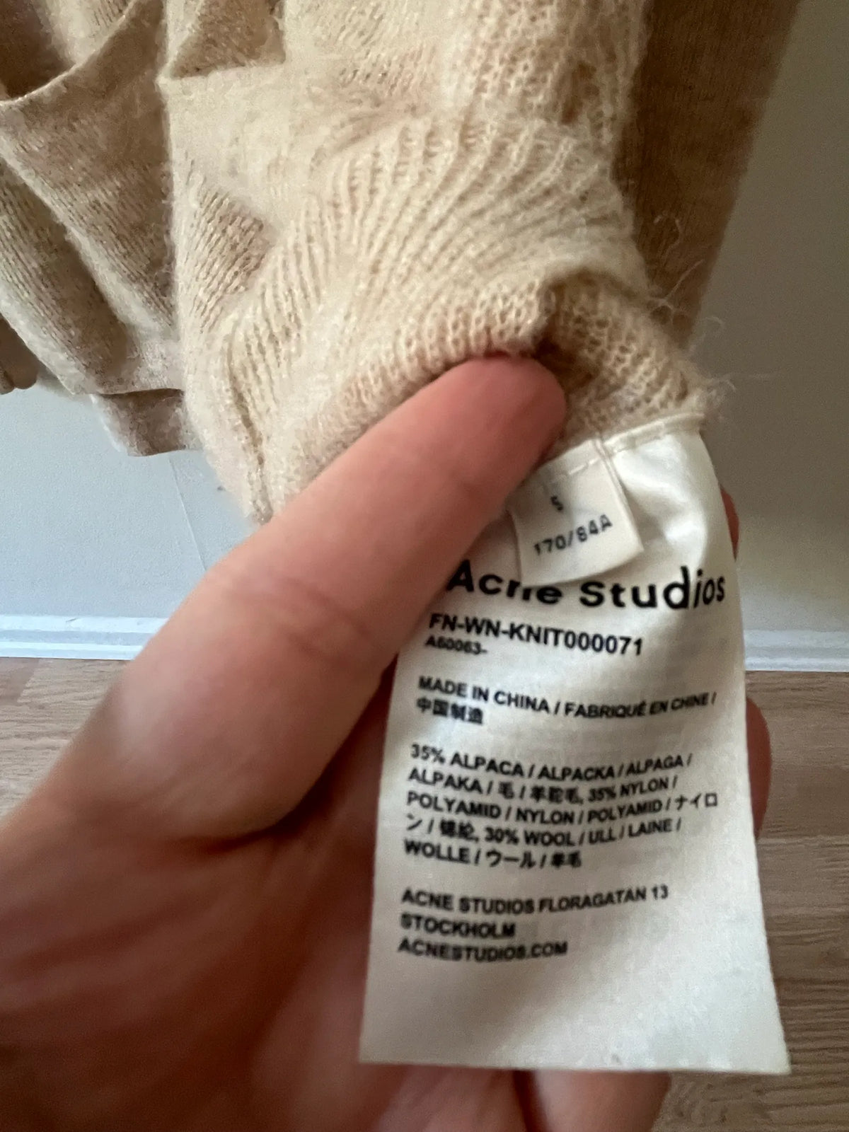Acne Studios-kofta