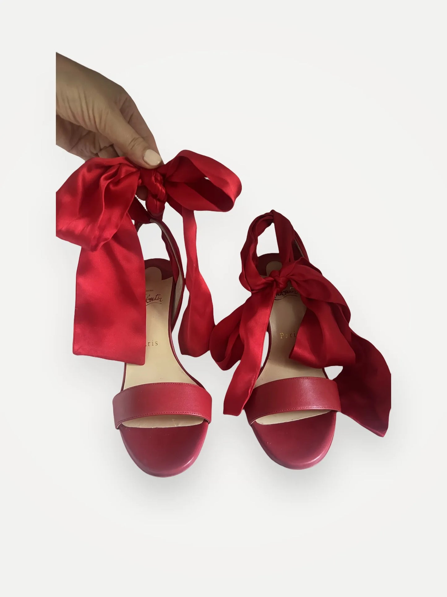 Christian Louboutin Sandale Du Désert Heels