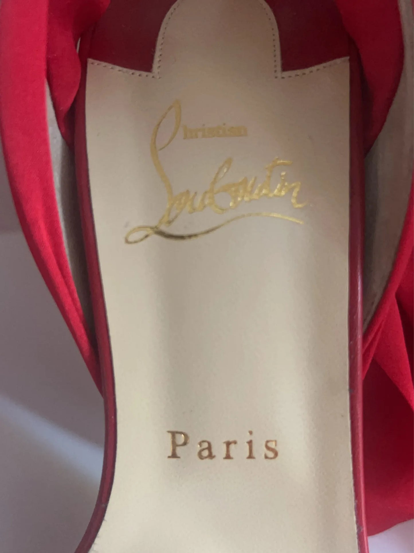 Christian Louboutin Sandale Du Désert Heels