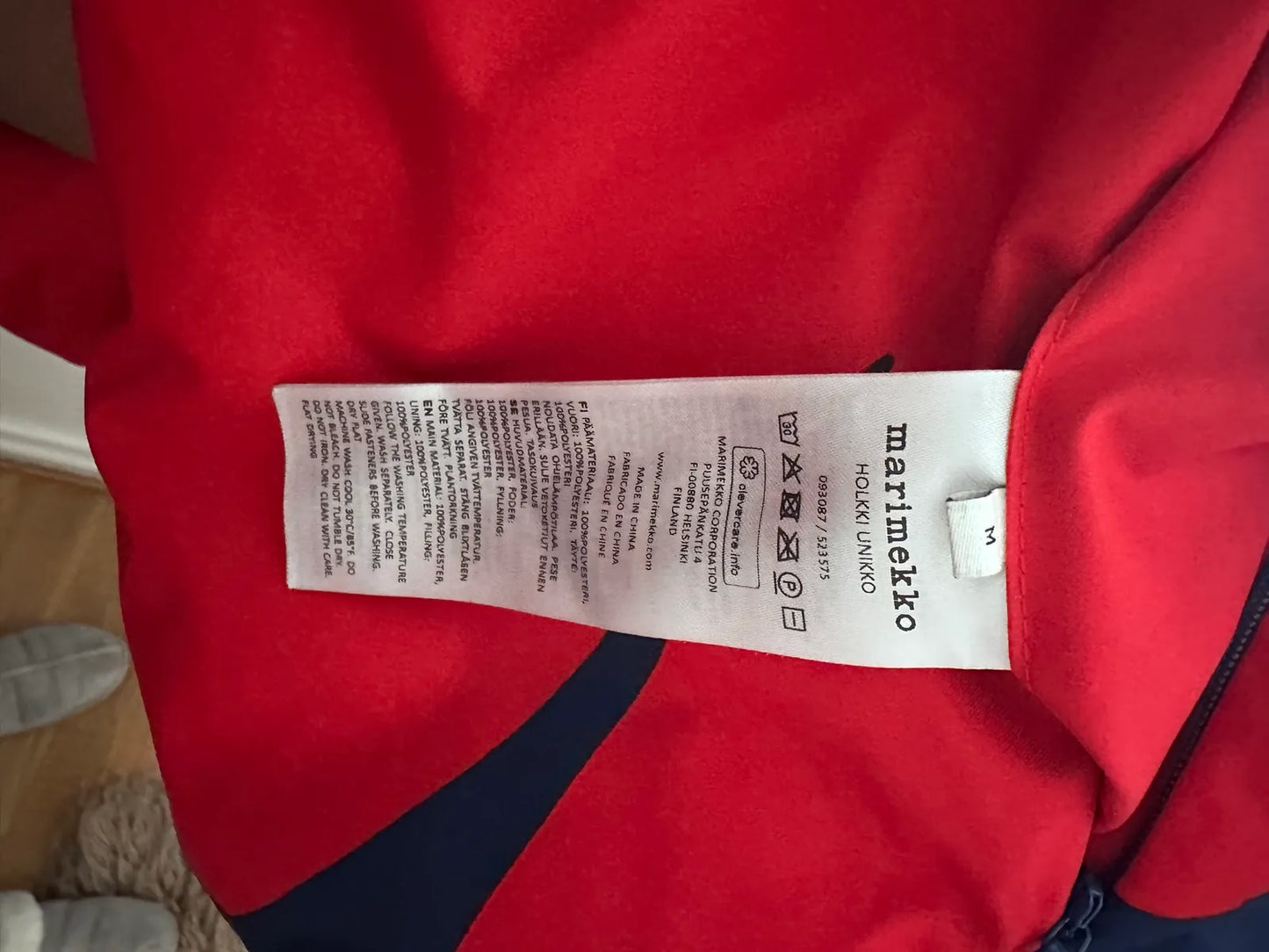 Marimekko Holkki Unikko Jacket