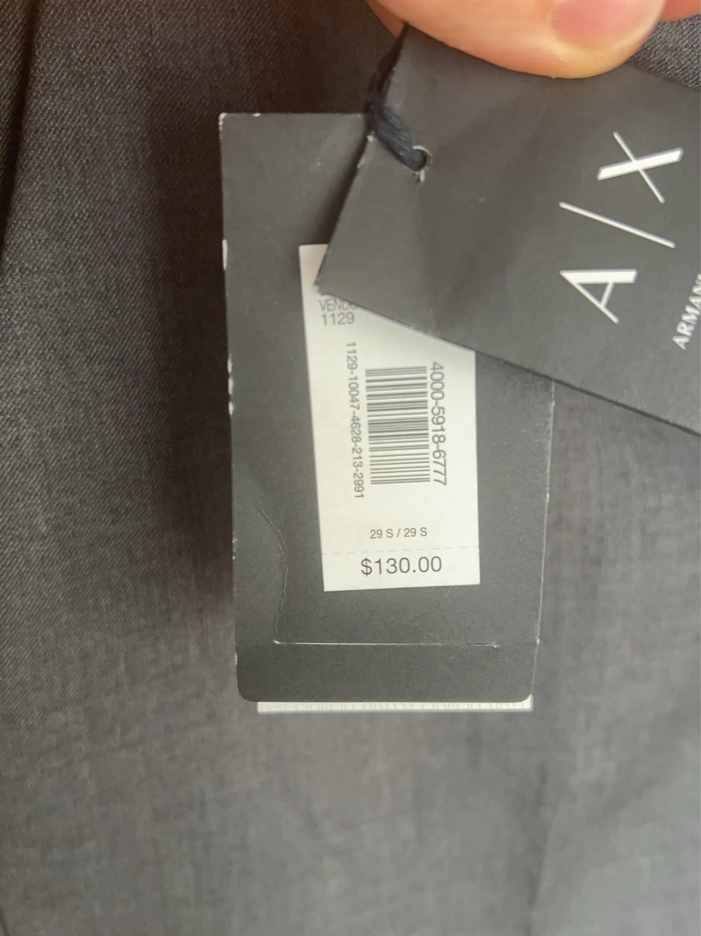 Armani-kostymbyxor NWT