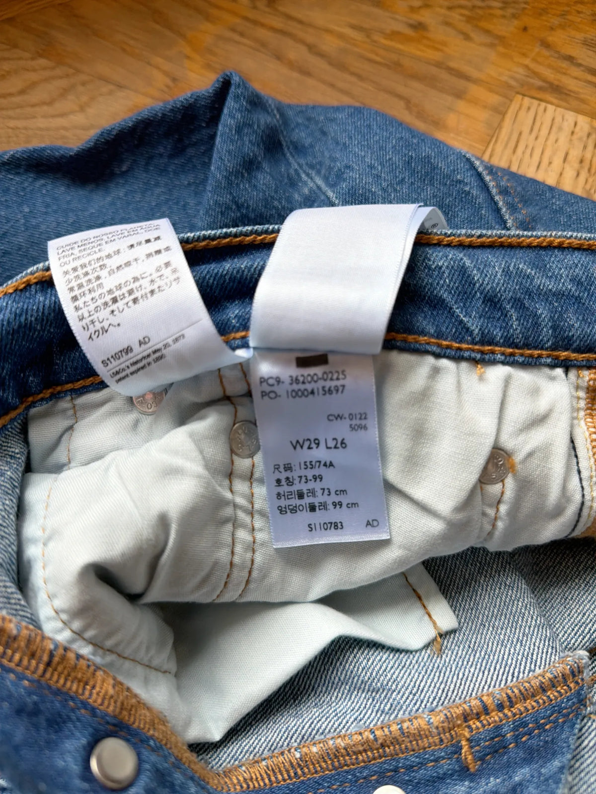 Levi's Levi’s 501 Orginal Crop Jeans