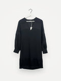 Filippa K Satin Crepe Fringe Dress