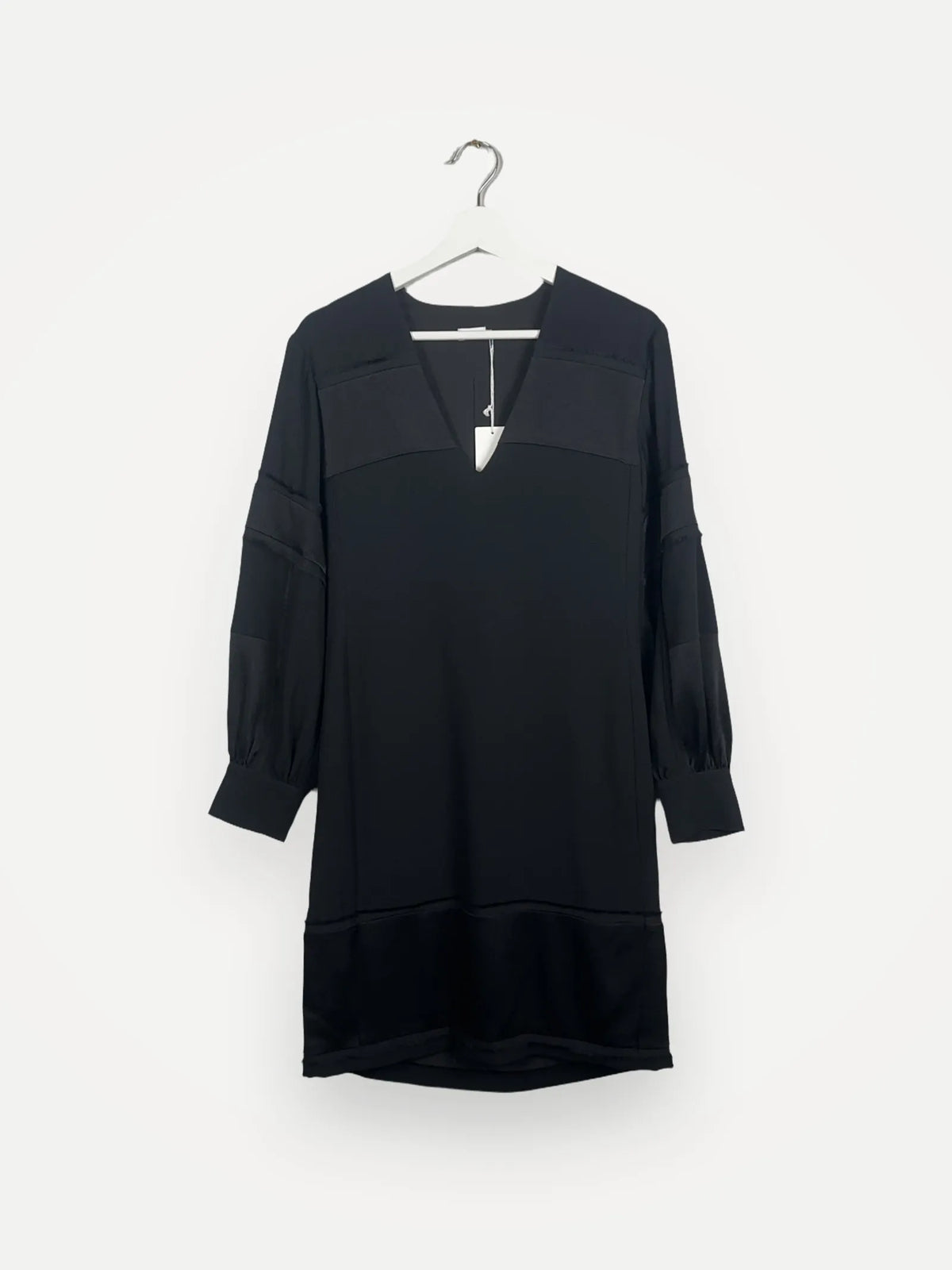 Filippa K Satin Crepe Fringe Dress