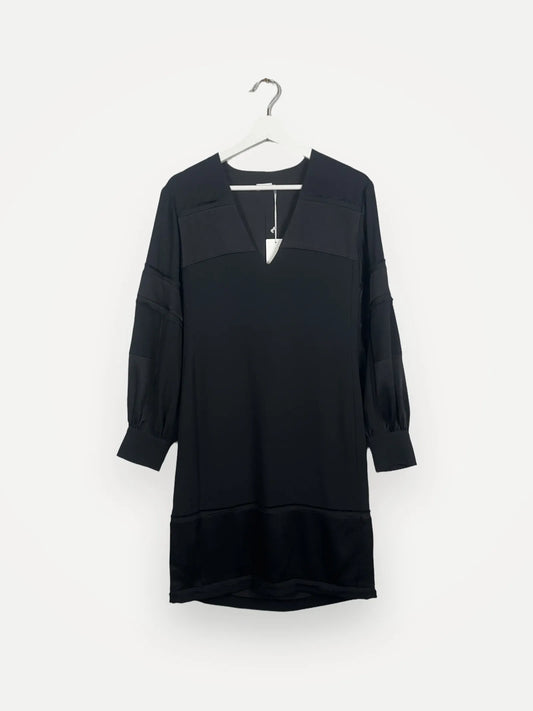 Filippa K Satin Crepe Fringe Dress