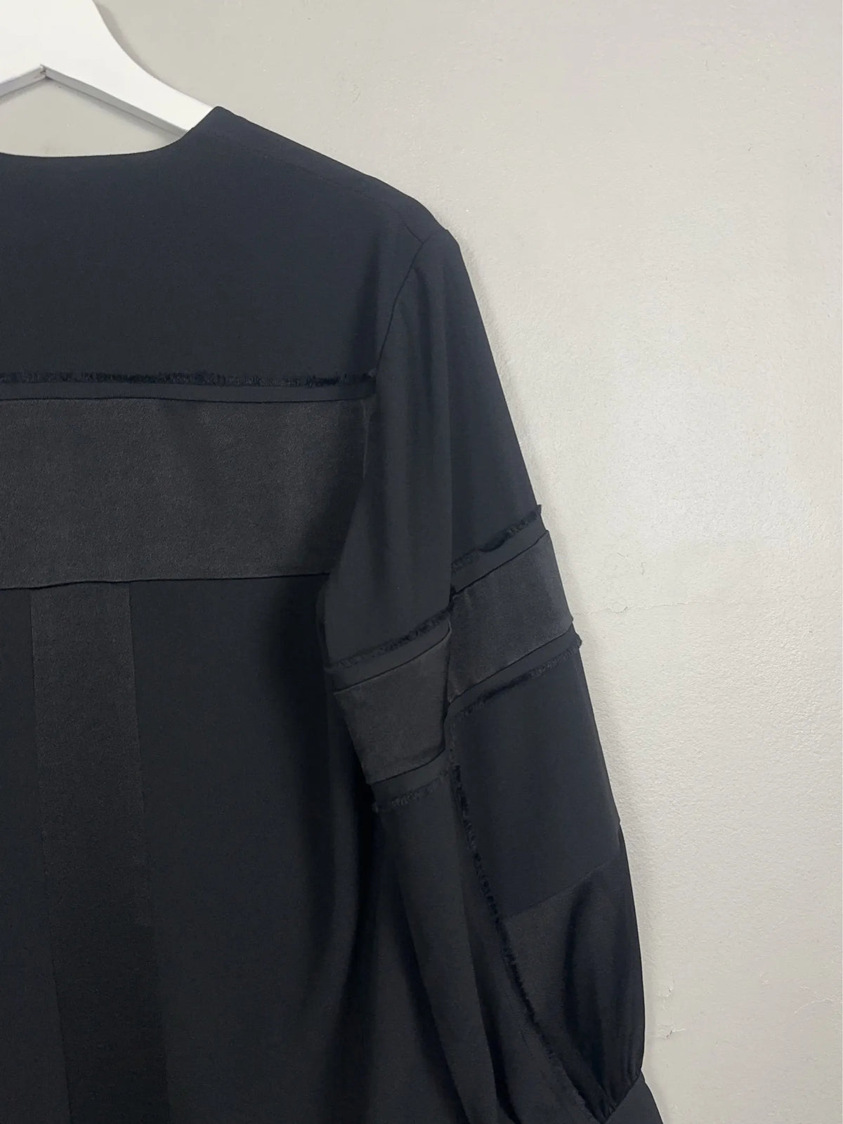 Filippa K Satin Crepe Fringe Dress