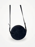 Cos Circle Suede-axelremsväska NWOT
