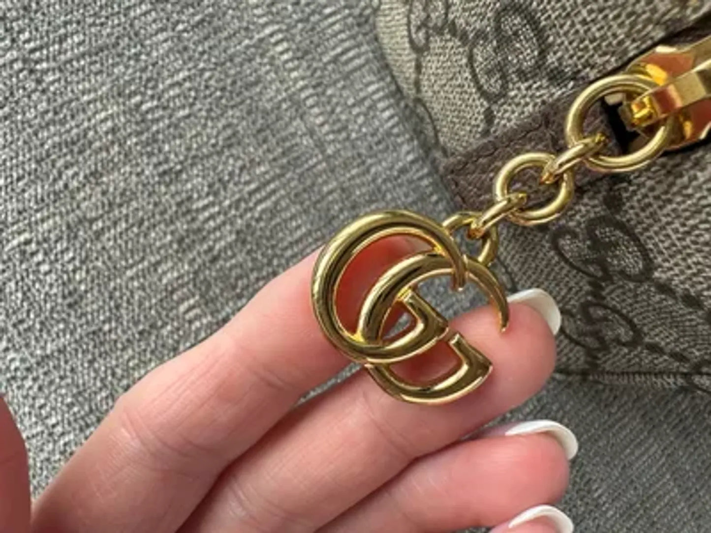 Gucci Ophidia Gg Supreme Canvas-skinnnecessär