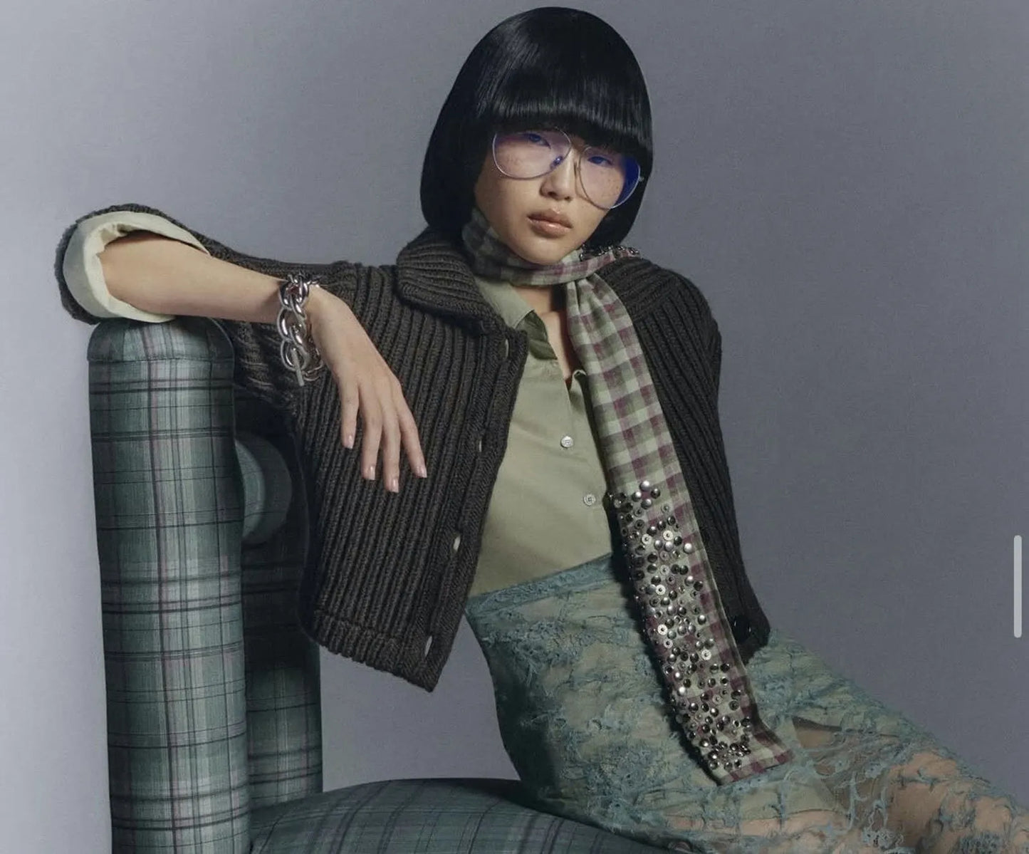Acne Studios Quarter Knit Sweater