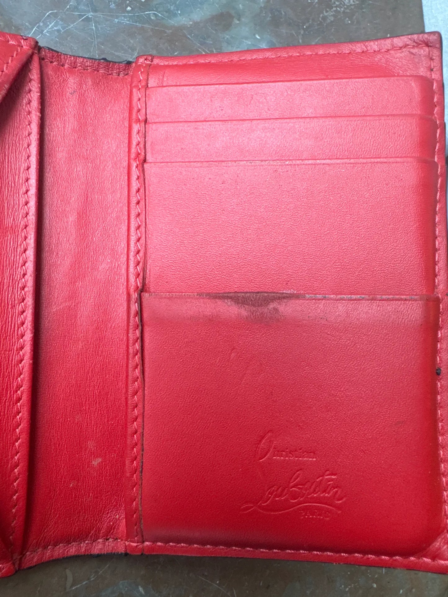 Christian Louboutin Sample-skinnplånbok