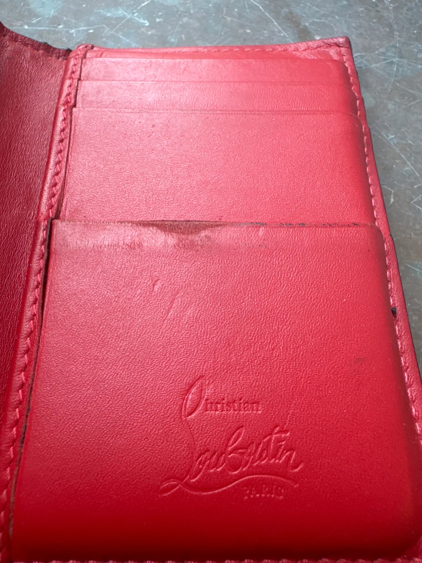 Christian Louboutin Sample-skinnplånbok