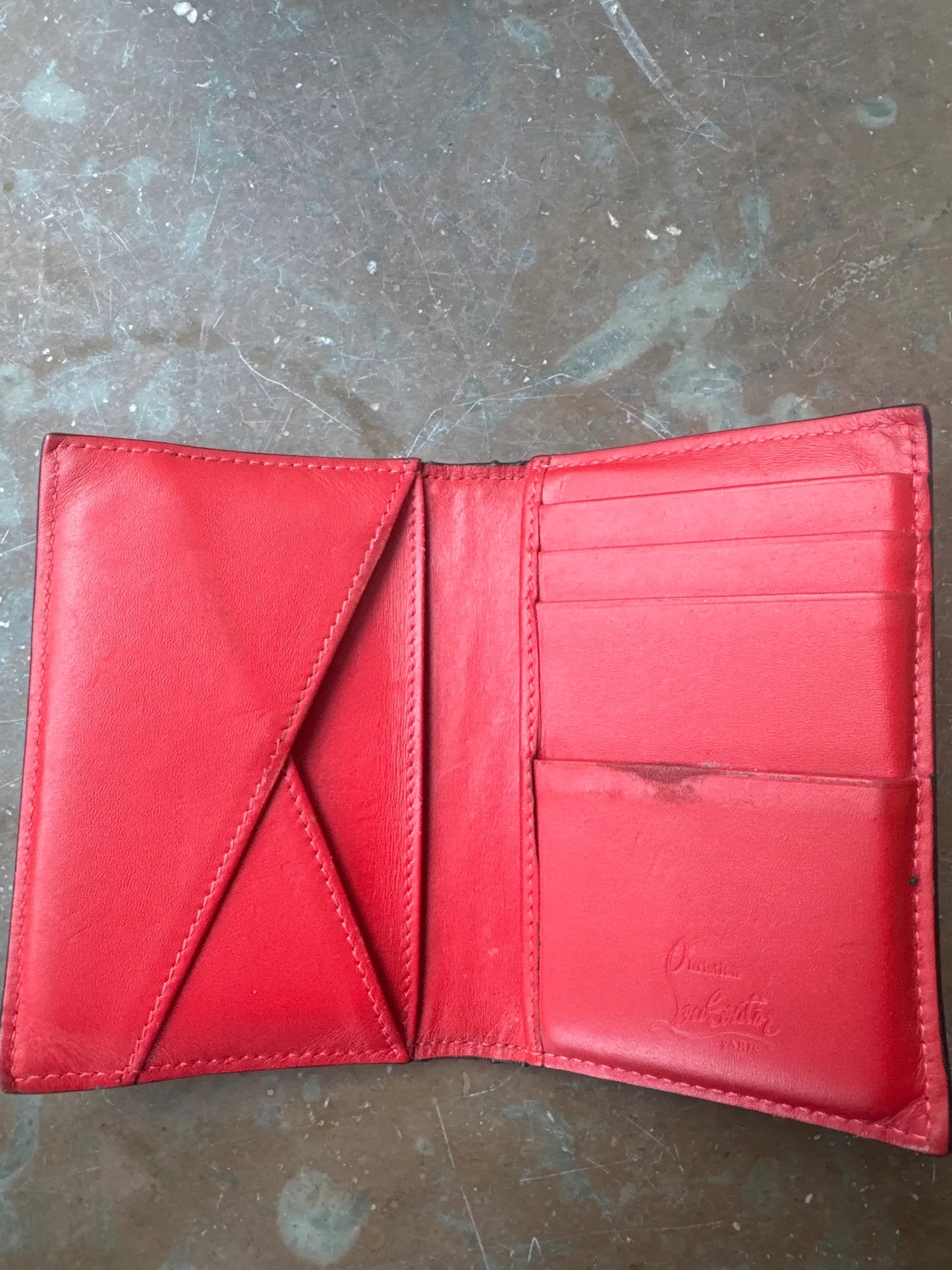 Christian Louboutin Sample-skinnplånbok